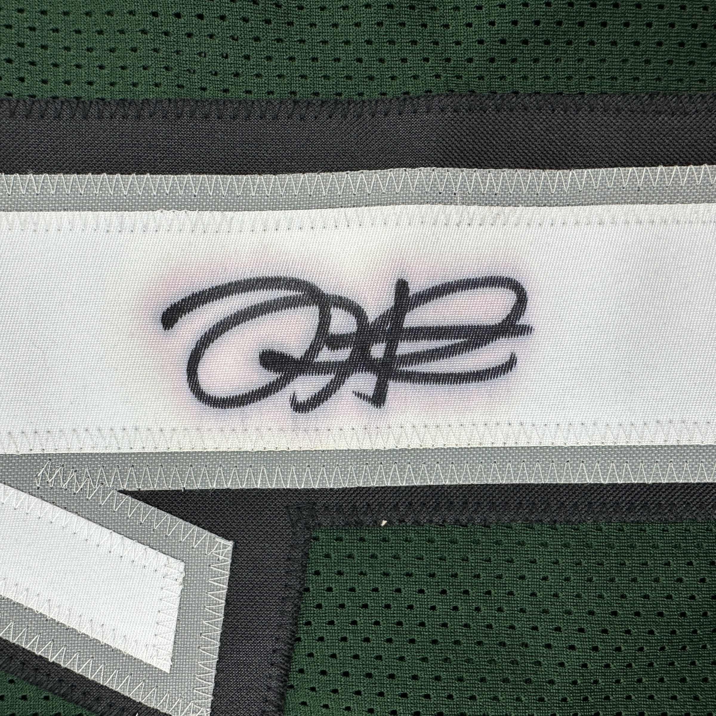 Autographed/Signed Jalen Hurts IMPERFECT #1 Philadelphia Green Football Jersey PSA/DNA COA