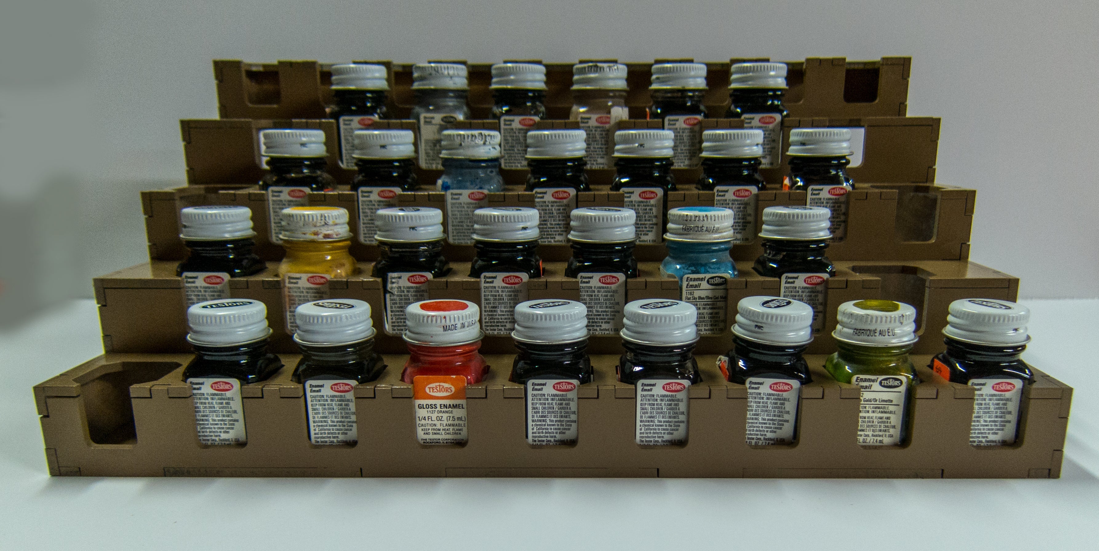 Paint Rack - Testors Square Enamels
