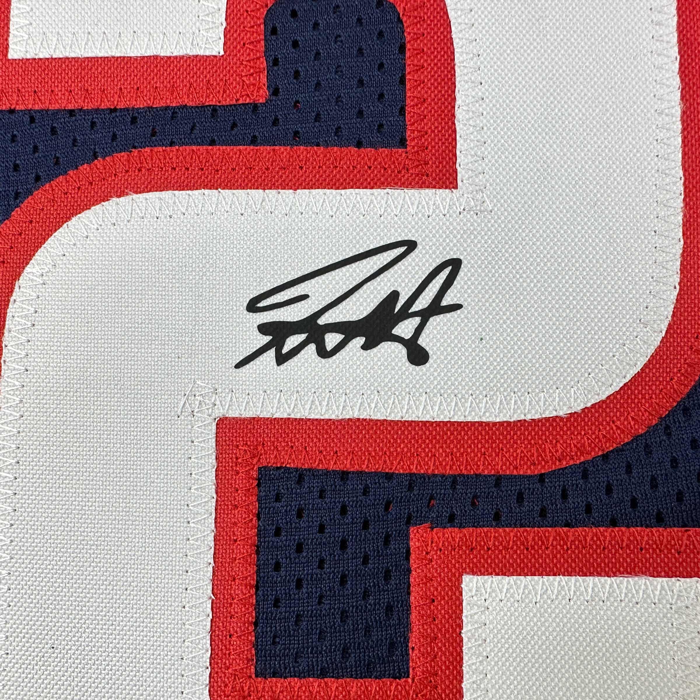 Facsimile Autographed Jamal Murray Denver Blue Reprint Laser Auto Basketball Jersey Size Men's XL