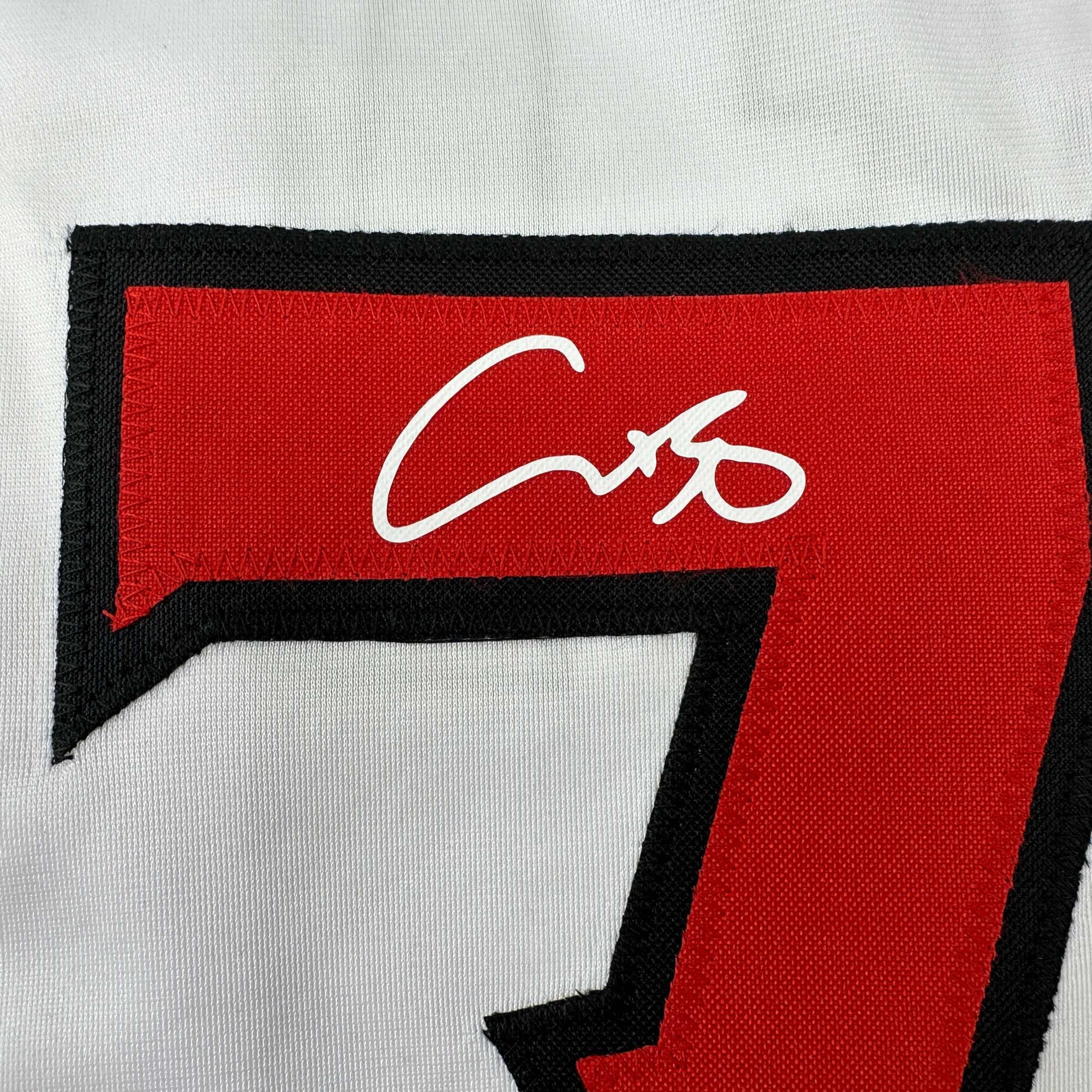 Facsimile Autographed Shohei Ohtani Kanji Los Angeles LA Anaheim White Reprint Laser Auto Baseball Jersey Size Men's XL