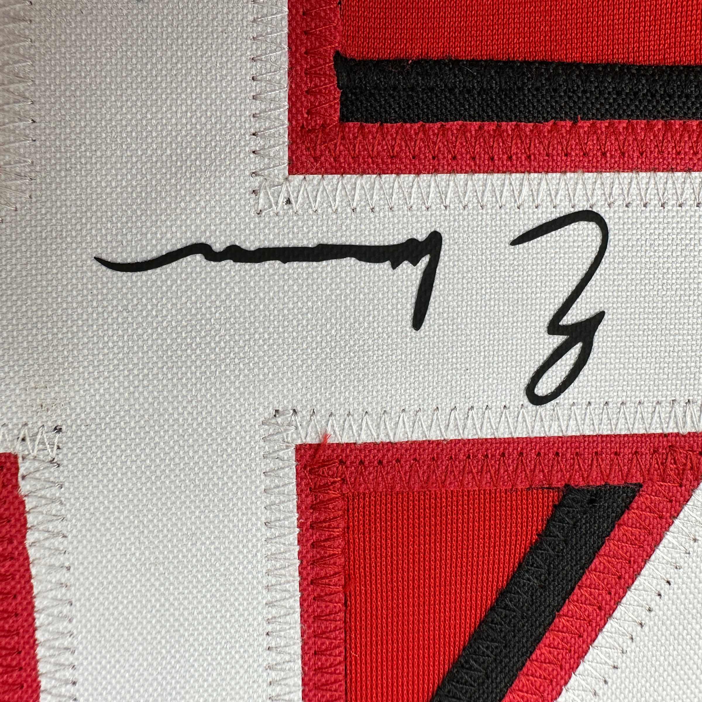 Facsimile Autographed Elly De La Cruz Cincinnati Red Reprint Laser Auto Baseball Jersey Size Men's XL