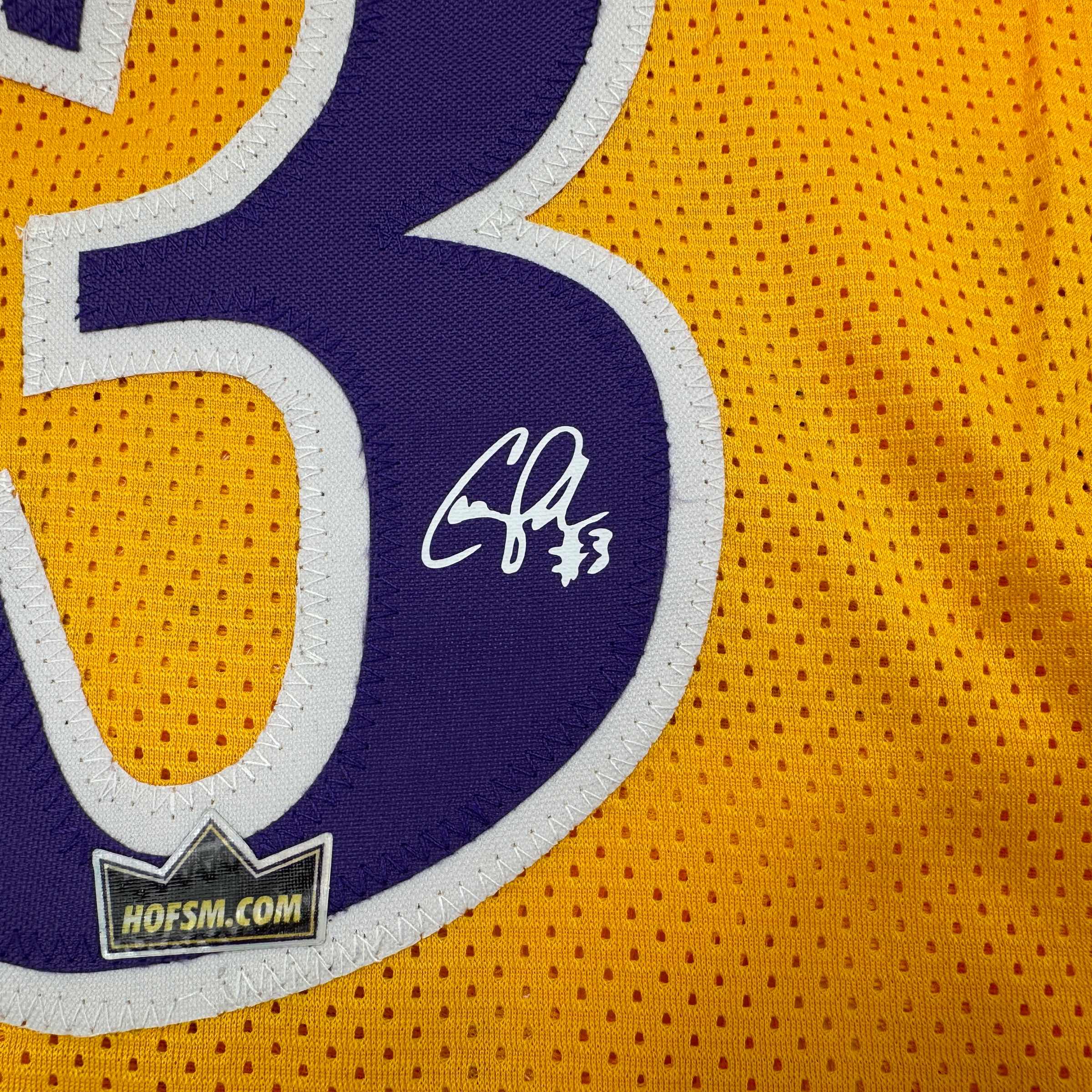 Facsimile Autographed Candace Parker Los Angeles LA Yellow Reprint Laser Auto Basketball Jersey Size Men's XL