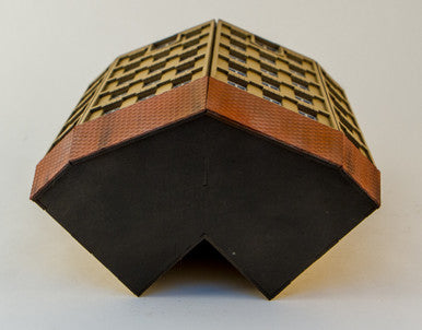 15mm European City Corner Building (Matboard) - 15MCSS125