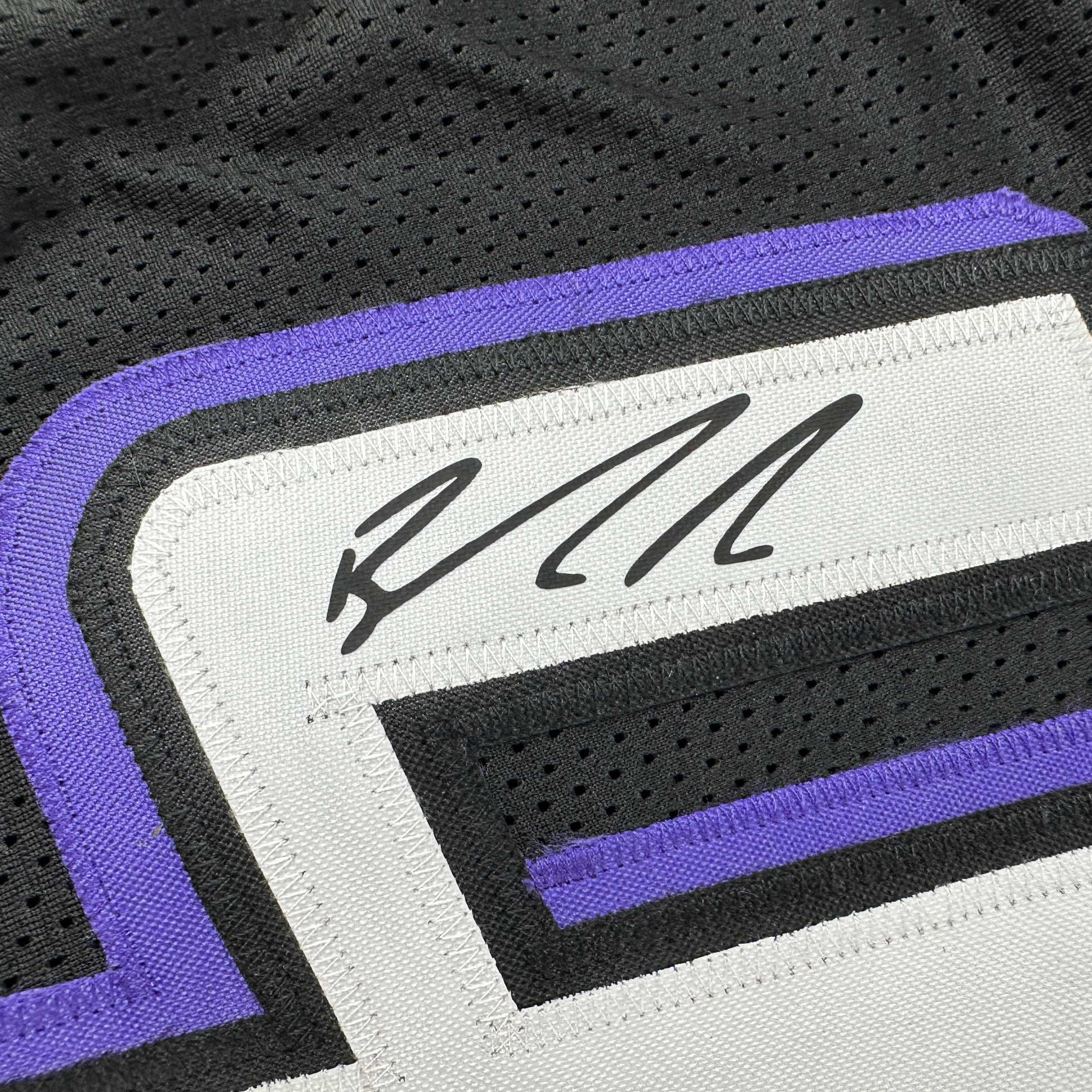 Facsimile Autographed Brittney Griner Phoenix Black Reprint Laser Auto Basketball Jersey Size Men's XL