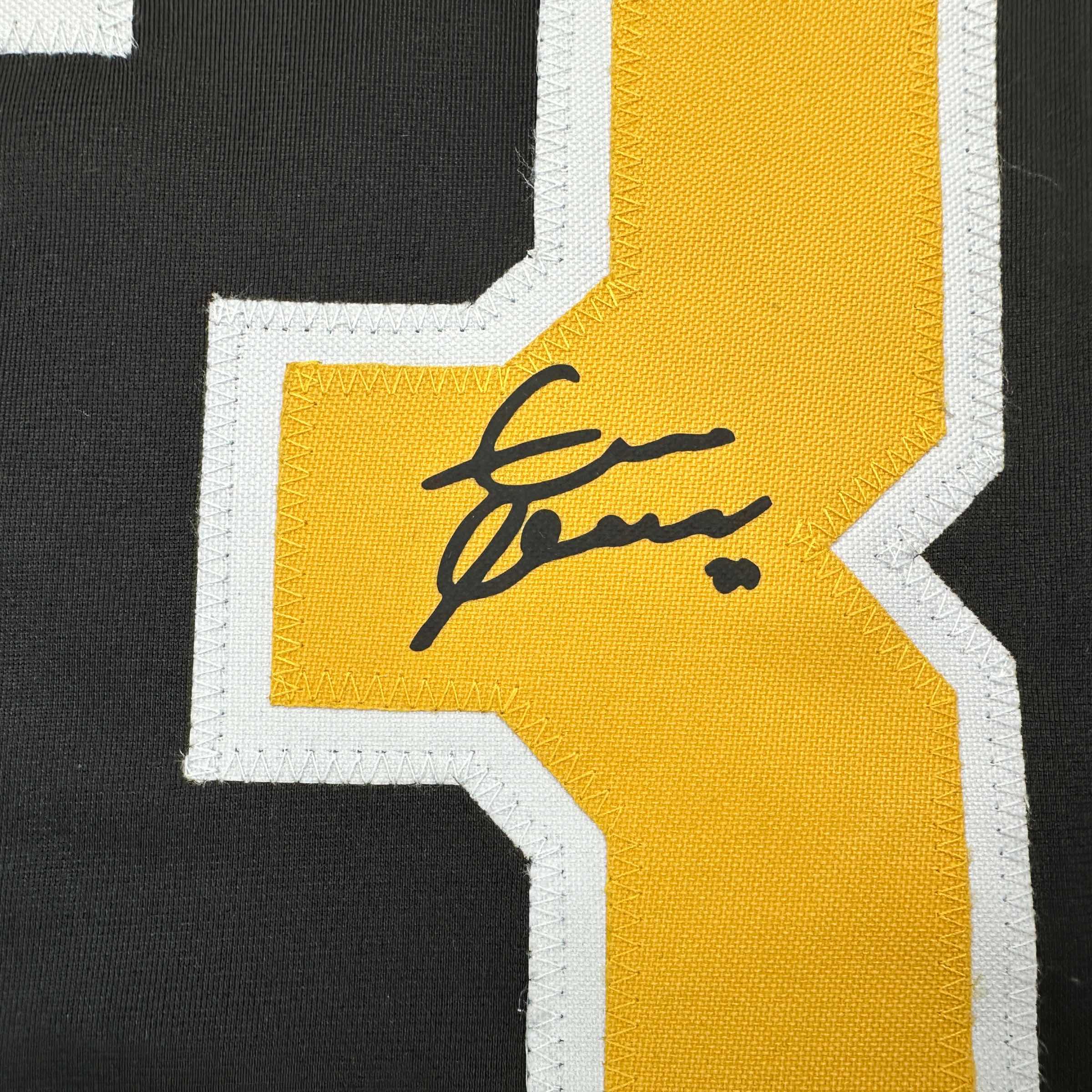 Facsimile Autographed Zdeno Chara Boston Black Reprint Laser Auto Hockey Jersey Size Men's XL