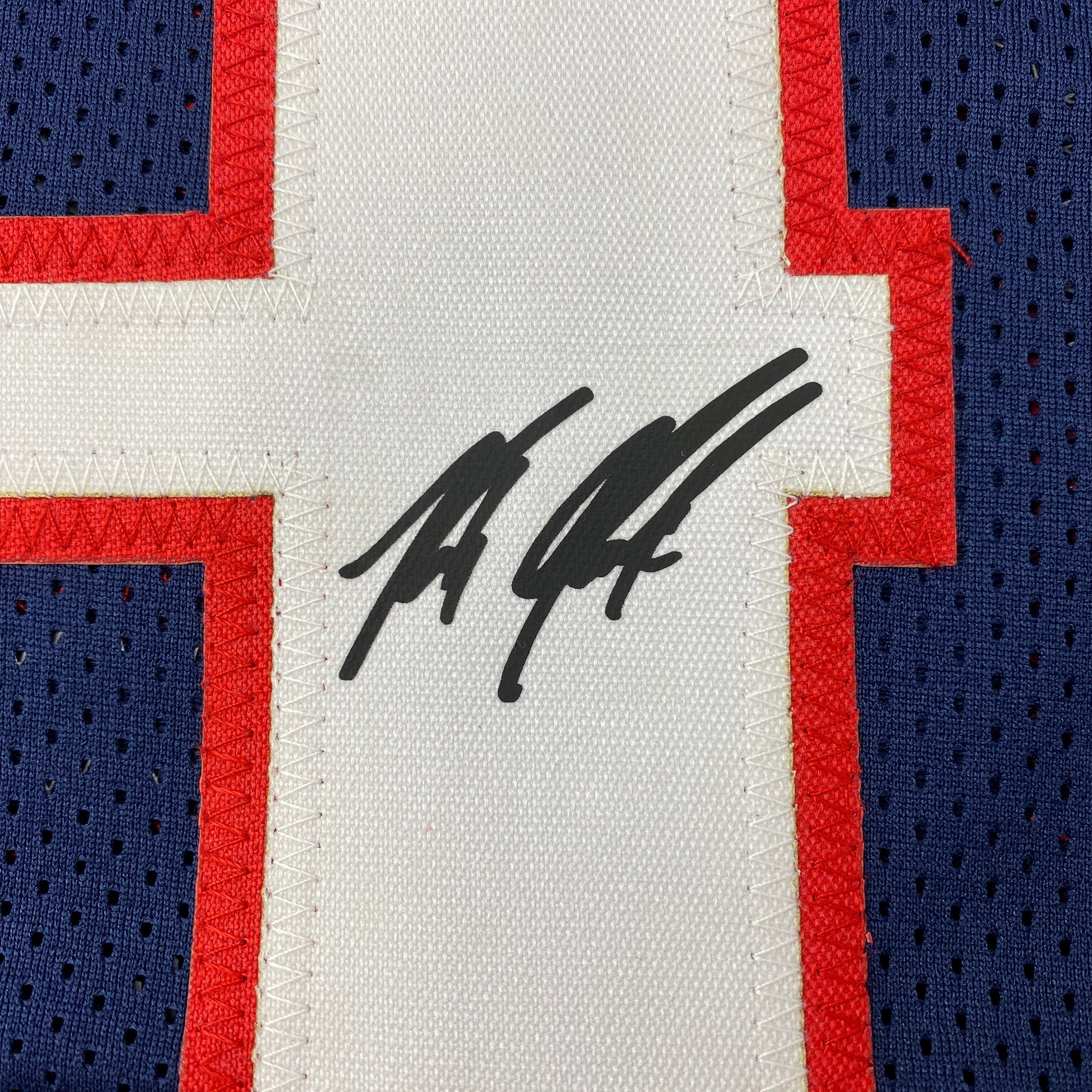 Facsimile Autographed Rob Gronk Gronkowski Arizona Blue Reprint Laser Auto College Football Jersey Size Men's XL