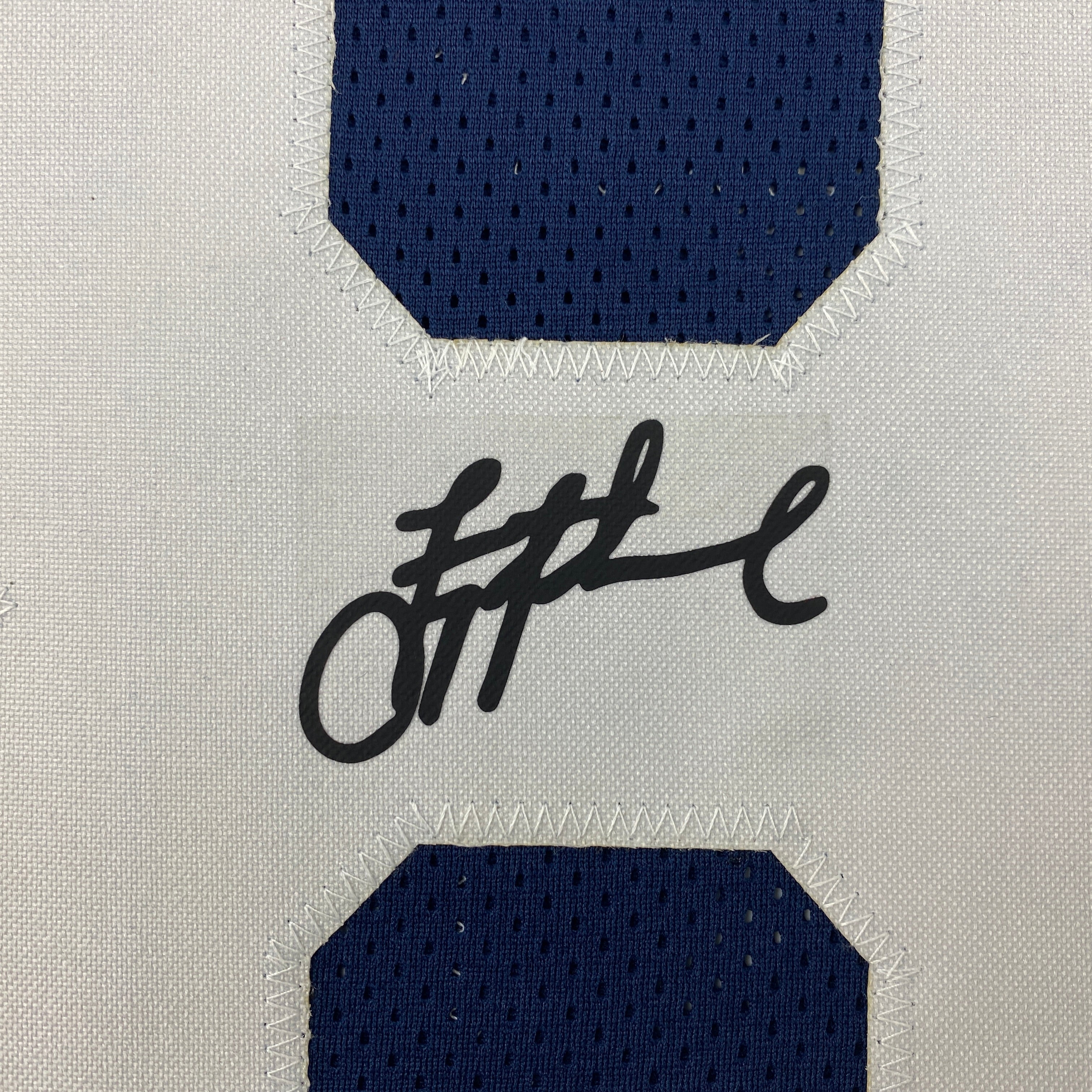 Facsimile Autographed Troy Aikman Dallas Thanksgiving Day Reprint Laser Auto Football Jersey Size Men's XL