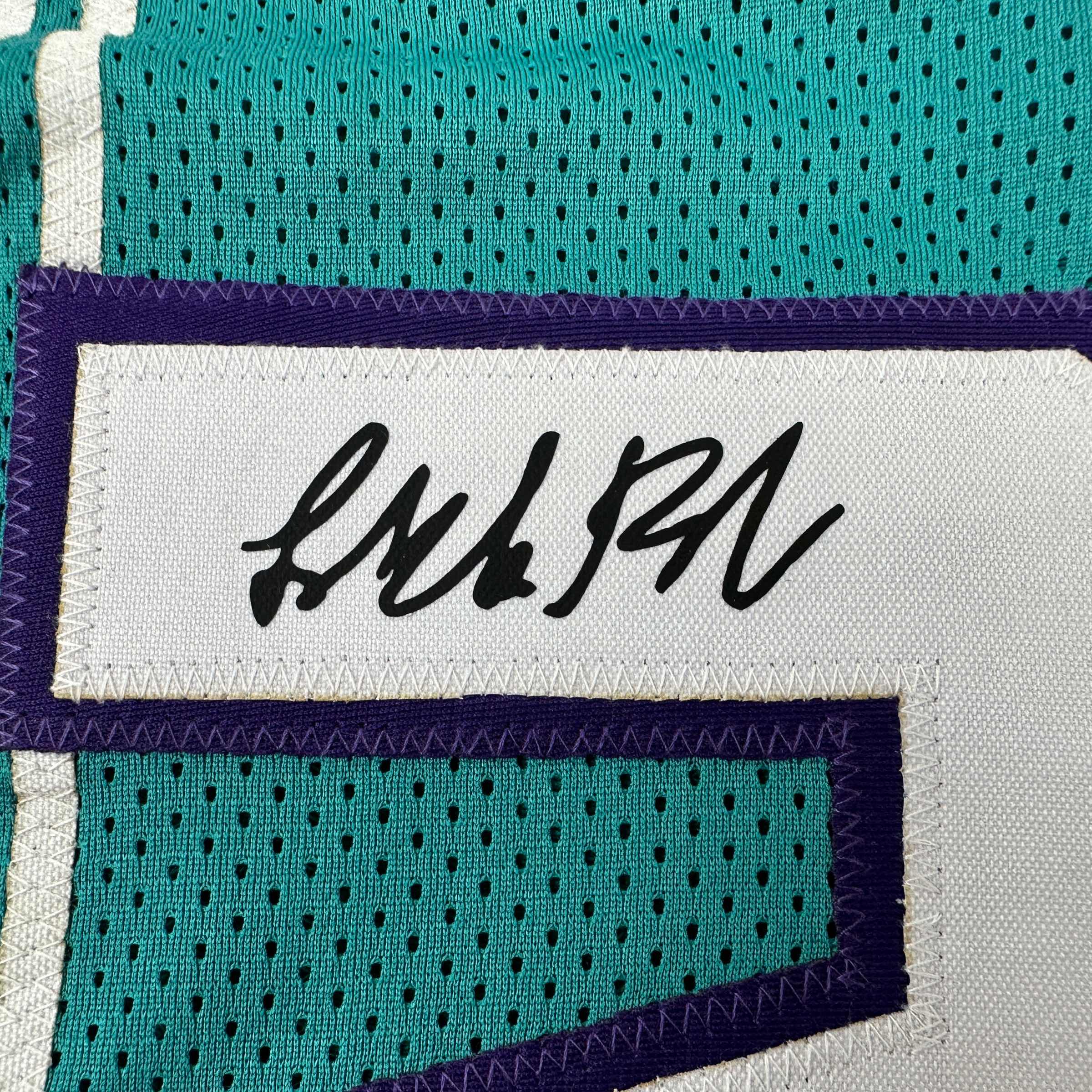 Facsimile Autographed LaMelo Ball #2 Rookie Charlotte Teal Reprint Laser Auto Basketball Jersey Size Men's XL
