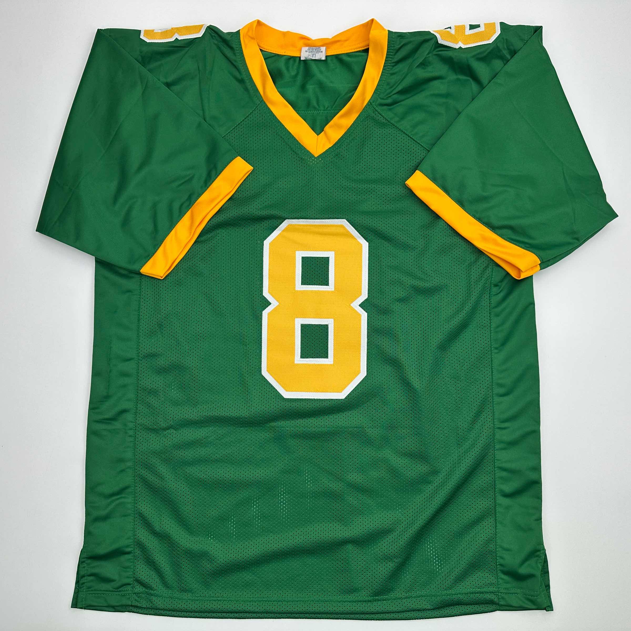 Facsimile Autographed Dillon Gabriel Oregon Green Reprint Laser Auto College Football Jersey Size Men's XL
