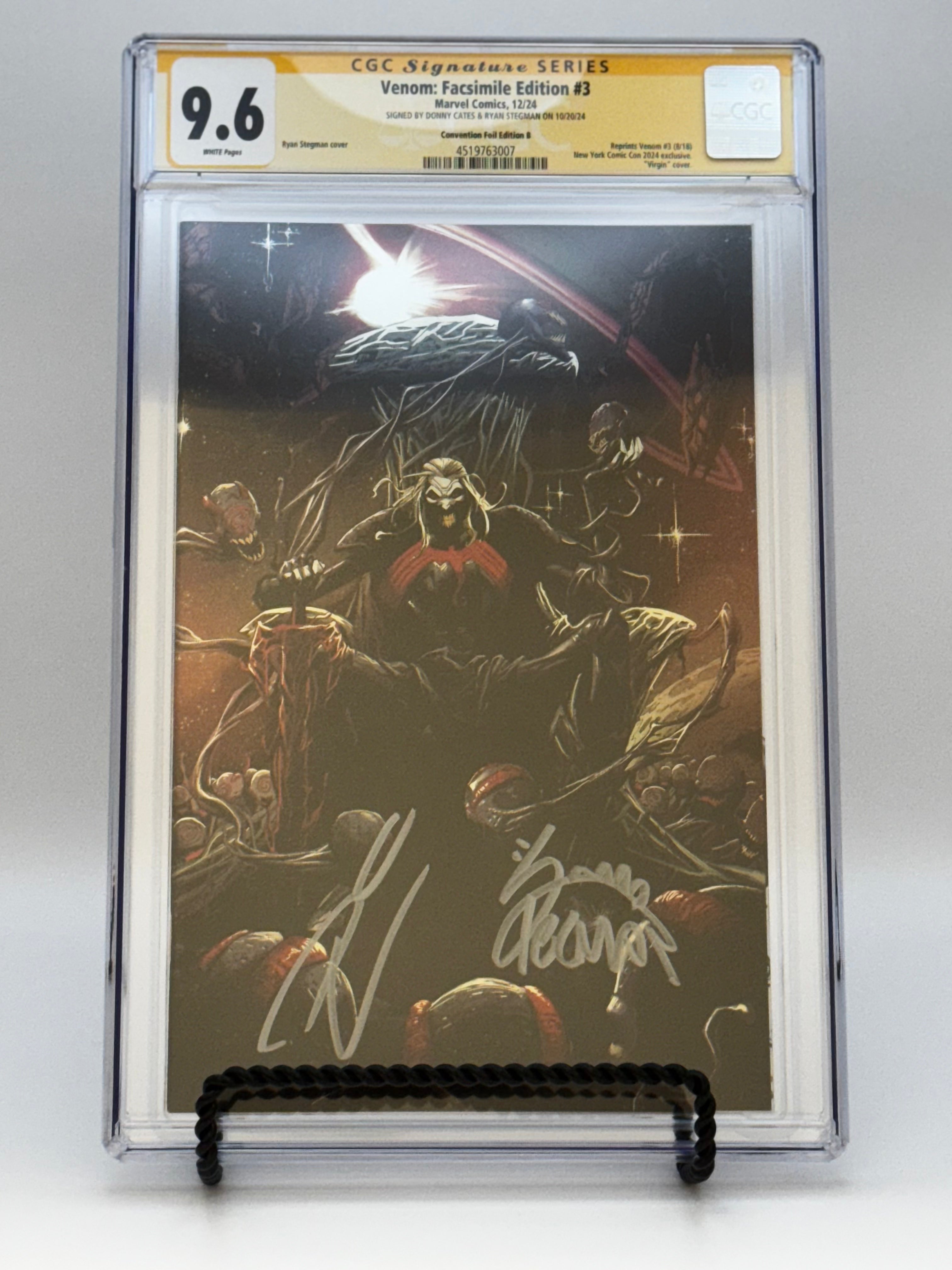 洋書 Venom #3 3rd Printing CGC 9.8 Venom #3 3rd Printing CGC 9.8