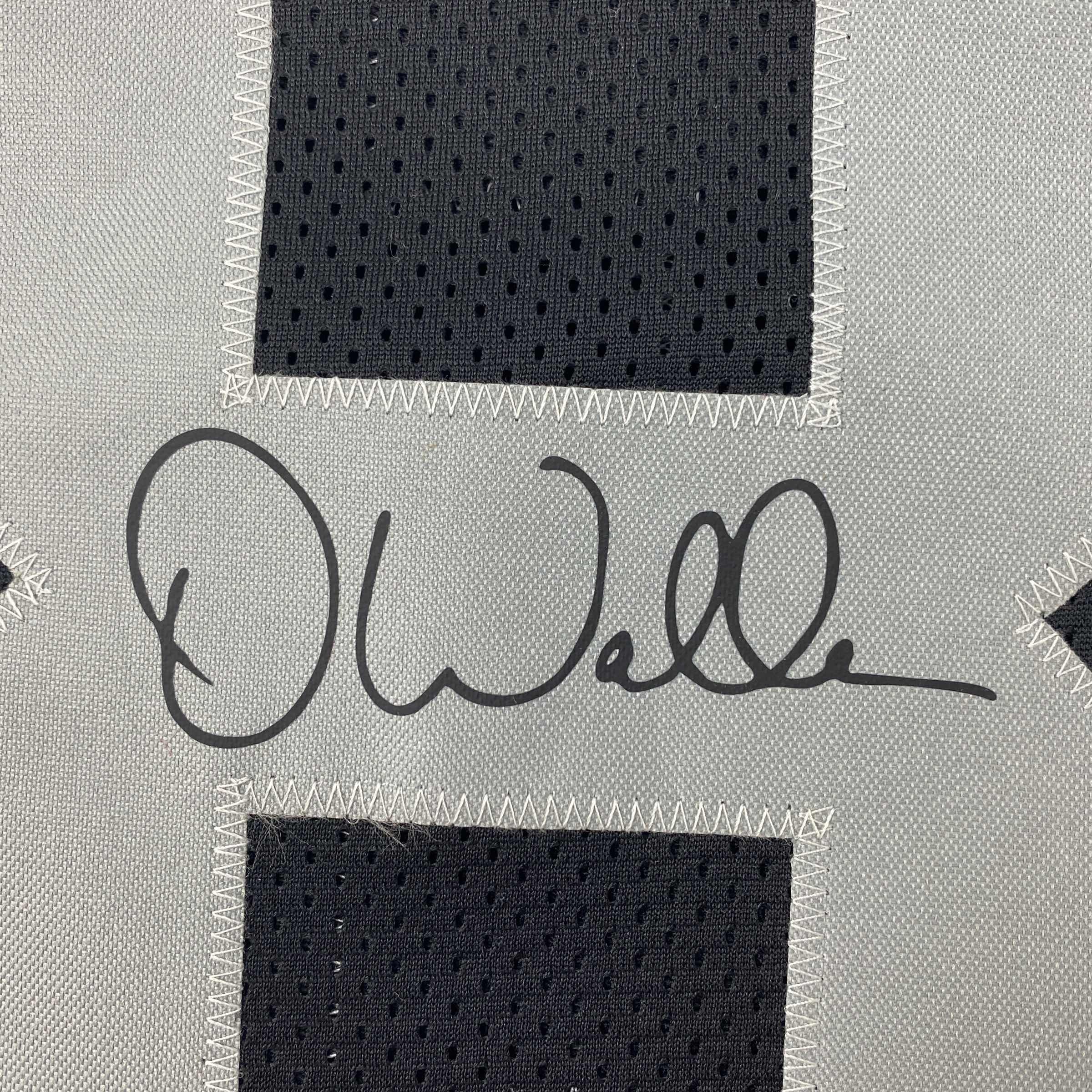 Facsimile Autographed Darren Waller Oakland Las Vegas Black Reprint Laser Auto Football Jersey Size Men's XL