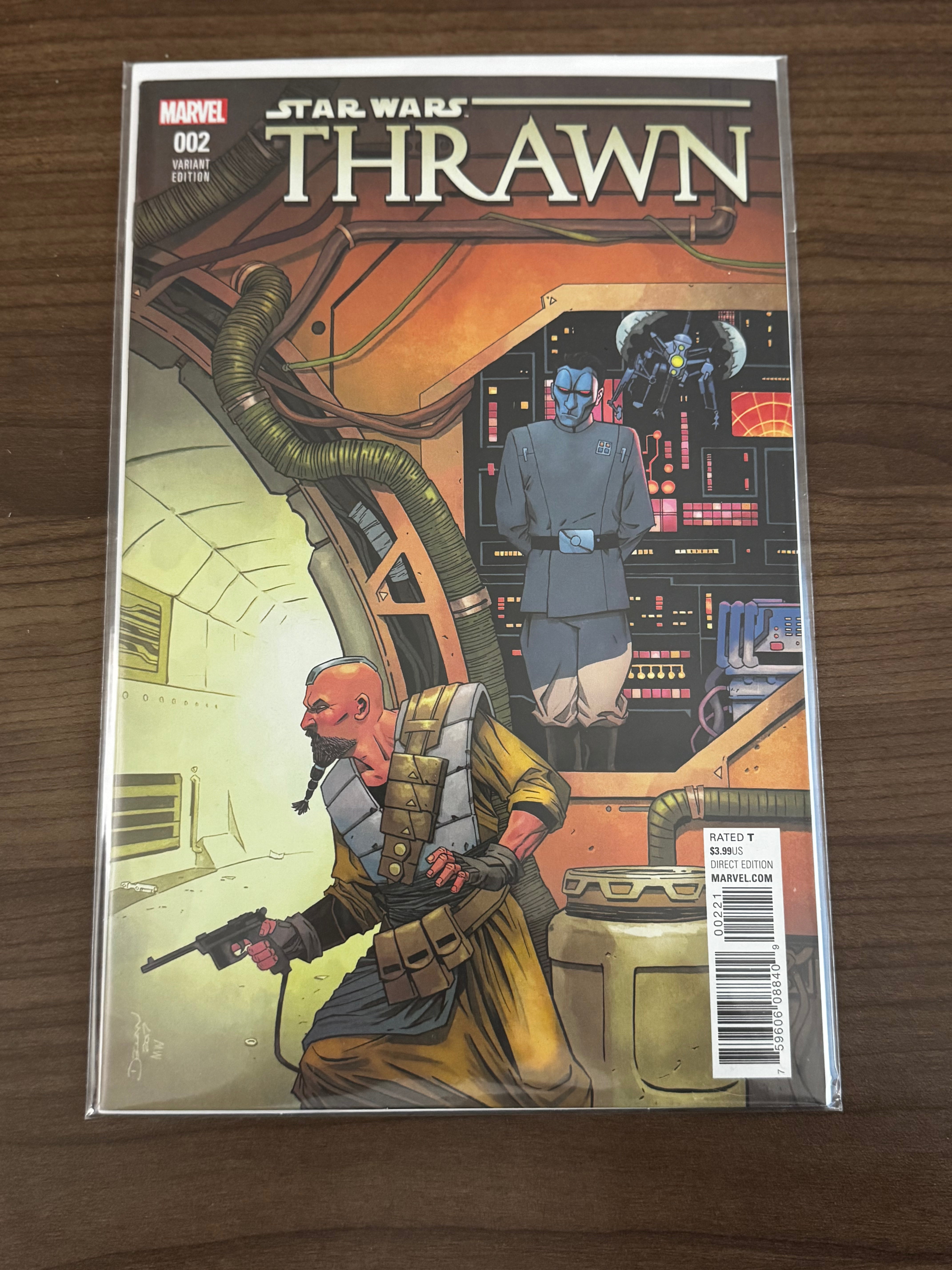 STAR WARS THRAWN #2 1:25 VARIANT 3/14/2018