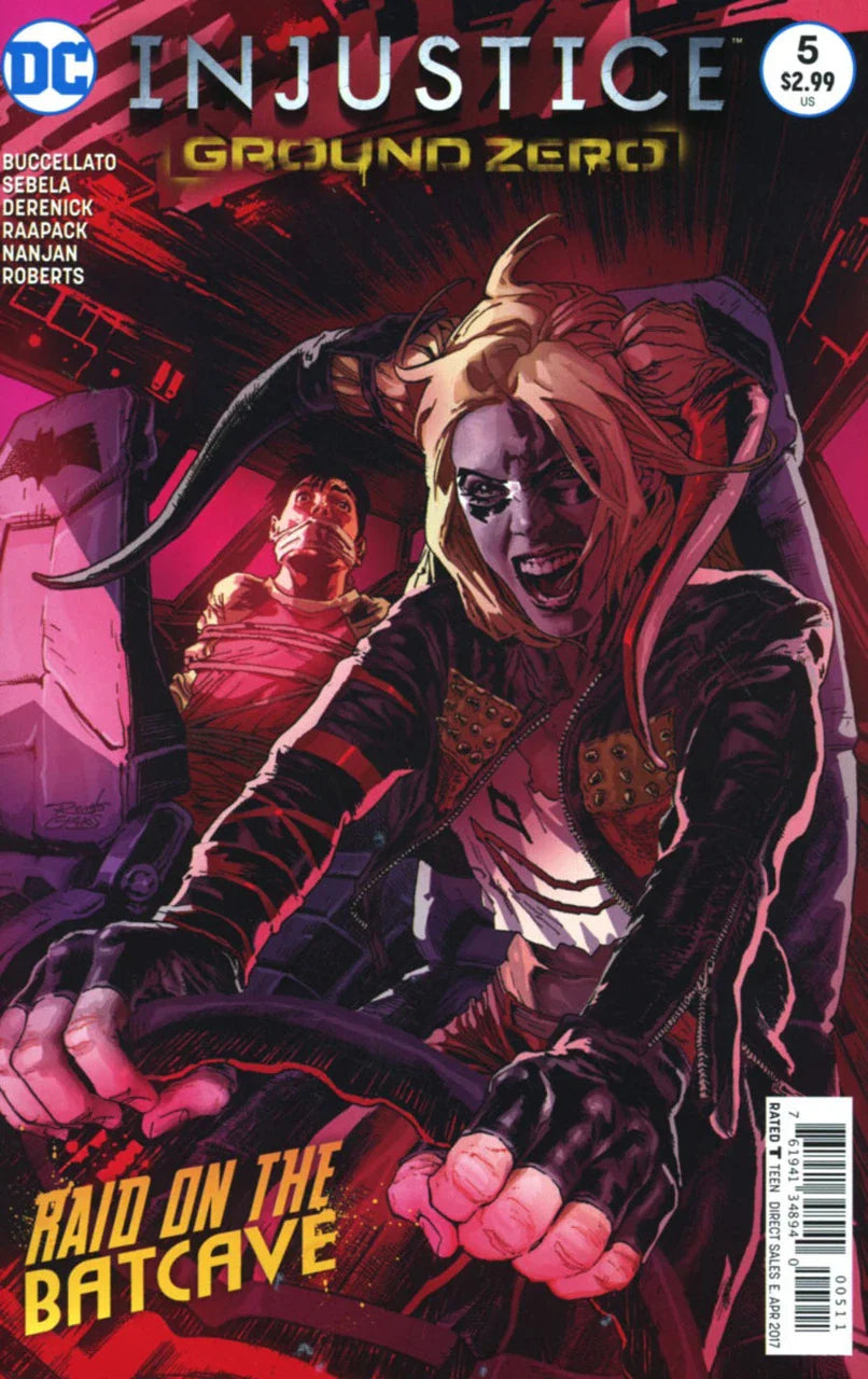 Injustice Ground Zero #5 DC 2017 NM- 9.2 Renato Guedes Harley Quinn