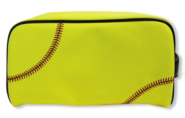 Softball Toiletry and Cosmetics Bag - Authentic Series