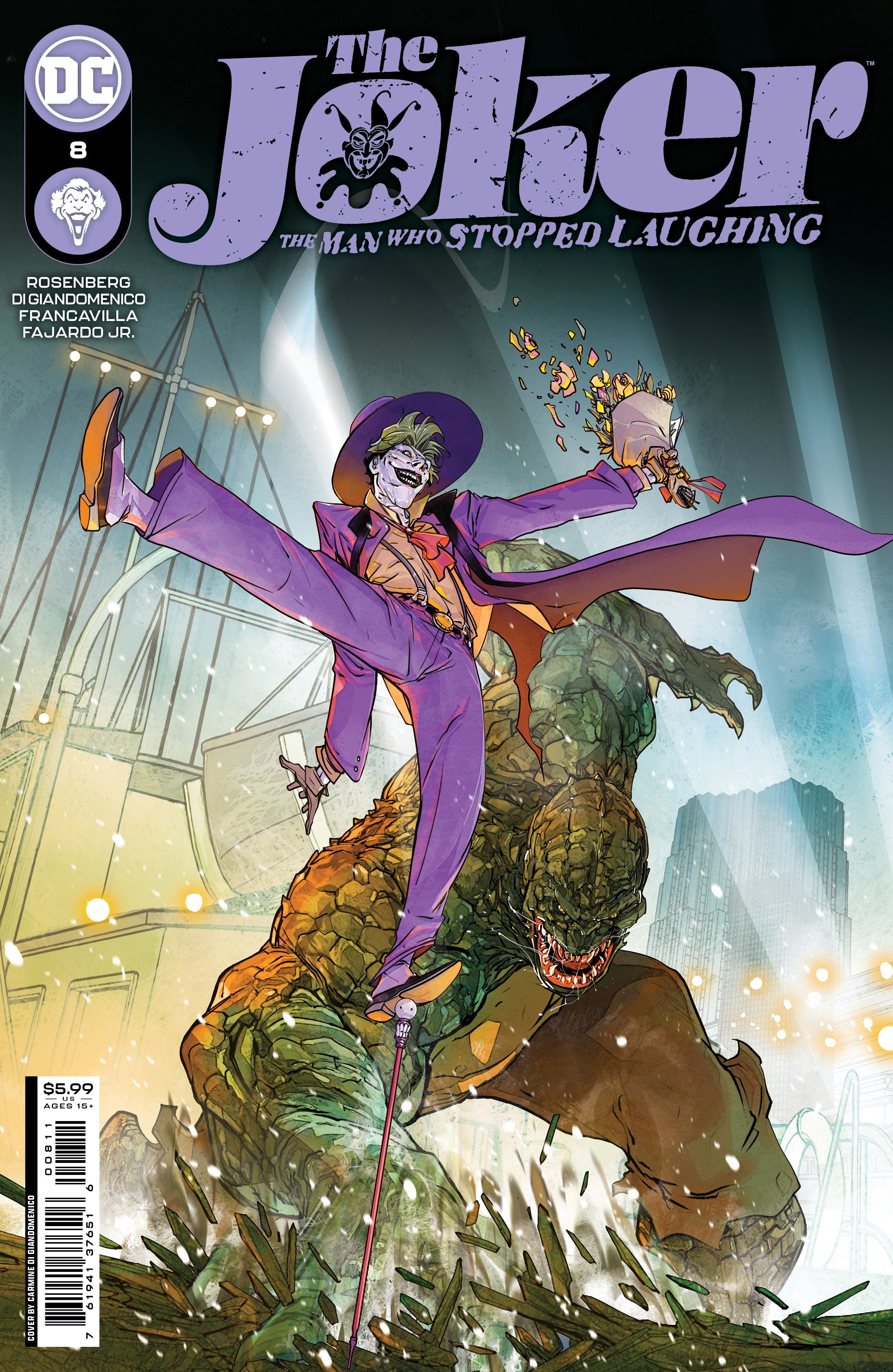 Joker The Man Who Stopped Laughing #8 A Carmine Di Giandomenico Matthew Rosenberg (05/02/2023) Dc
