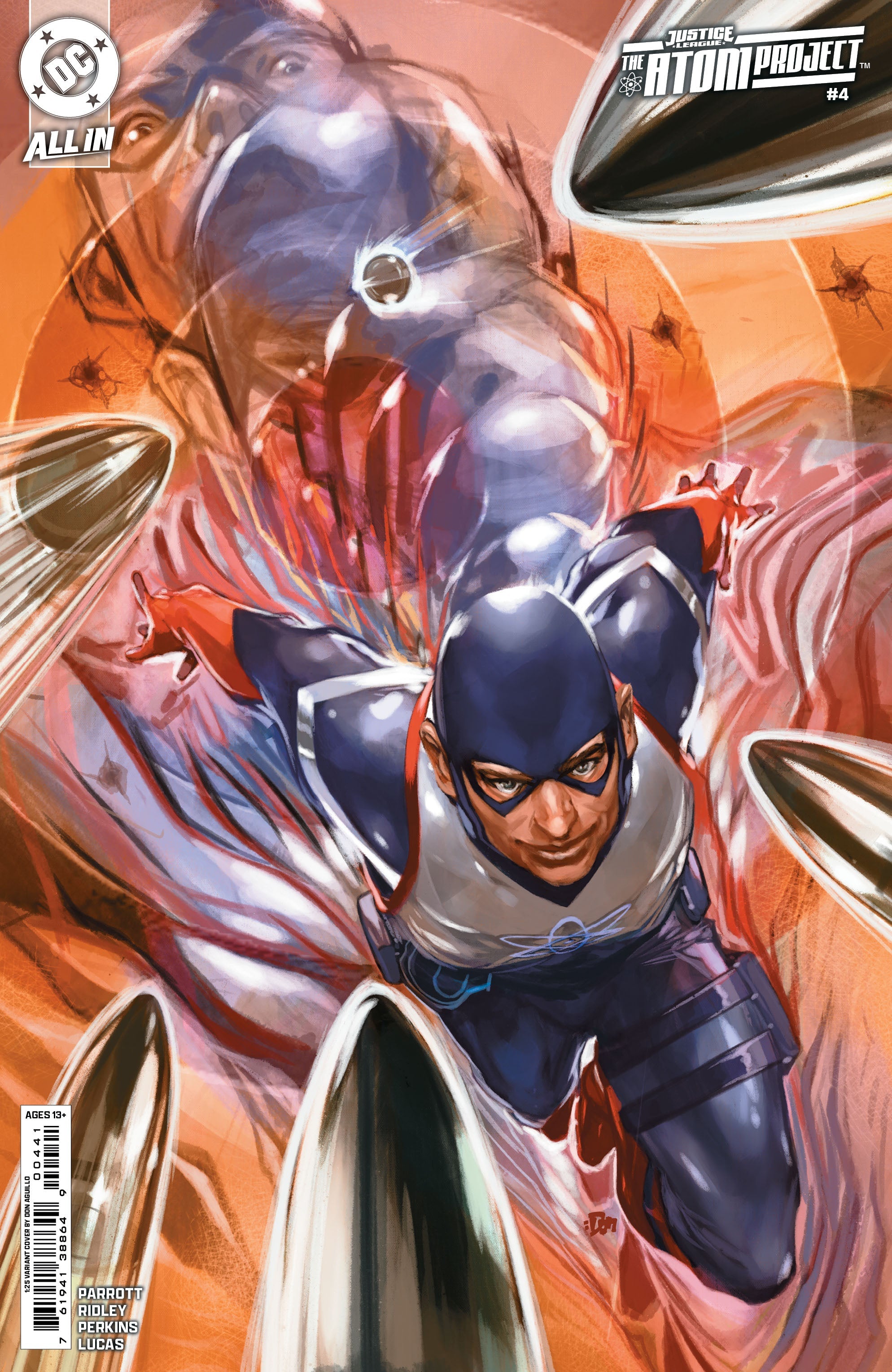 Justice League The Atom Project #4 (Of 6) D 1:25 Don Aguillo Variant (04/02/2025) Dc
