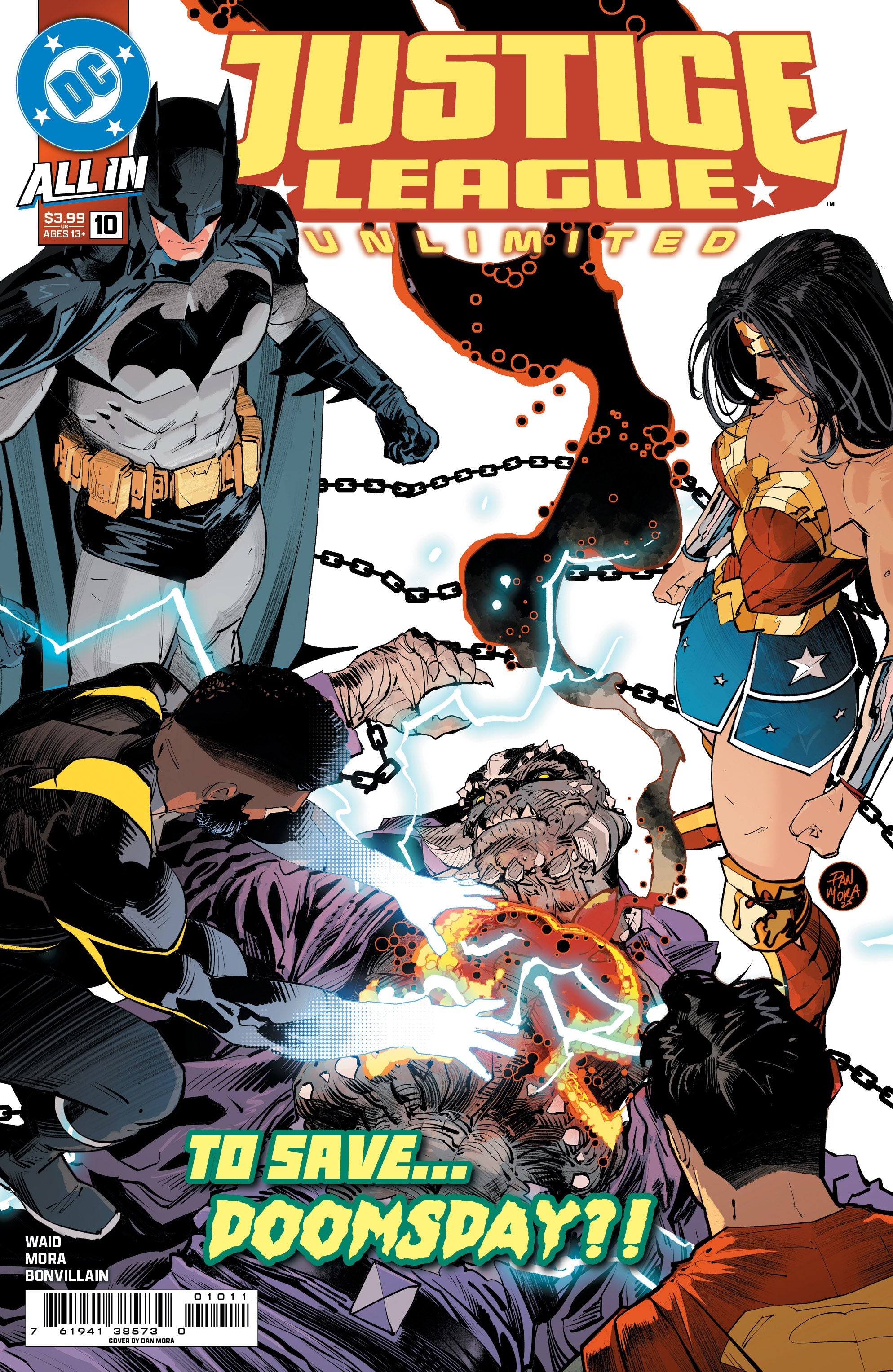 Justice League Unlimited #10 A DC 2025 NM+ 9.6 Dan Mora Mark Waid