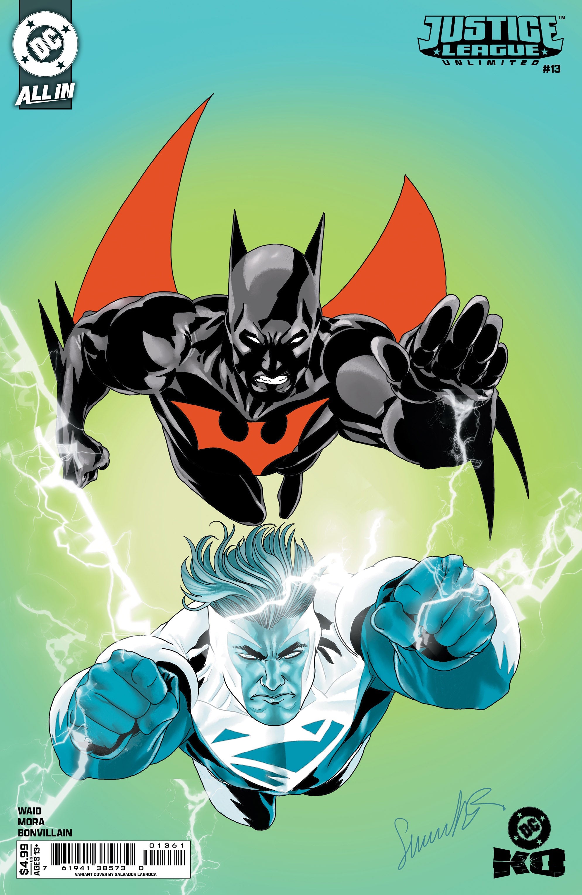 Justice League Unlimited #13 E Salvador Larroca Variant (Dc K.O.) (11/26/2025) Dc