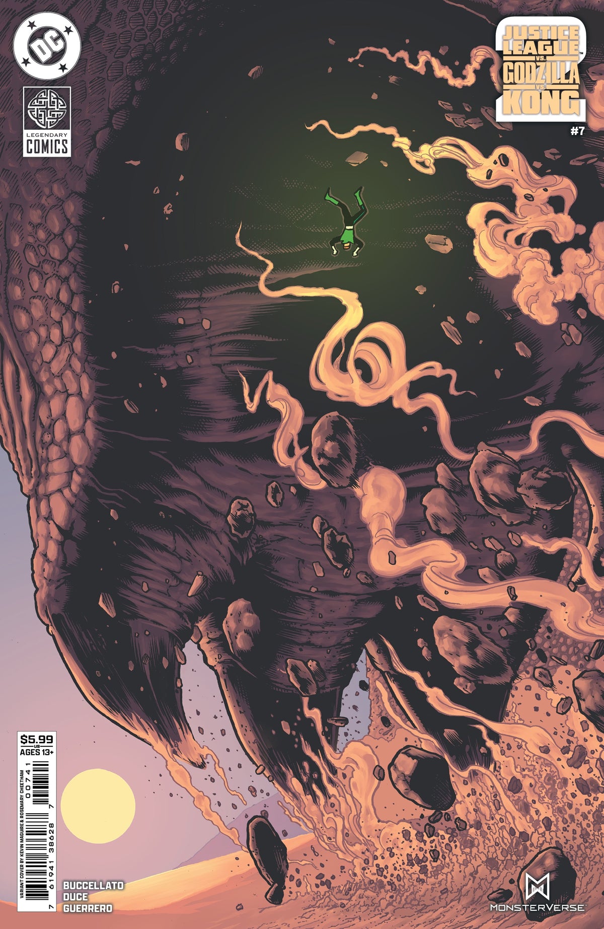 Justice League Vs Godzilla Vs Kong 2 #7 (Of 7) B Kevin Maguire Variant (02/25/2026) Dc