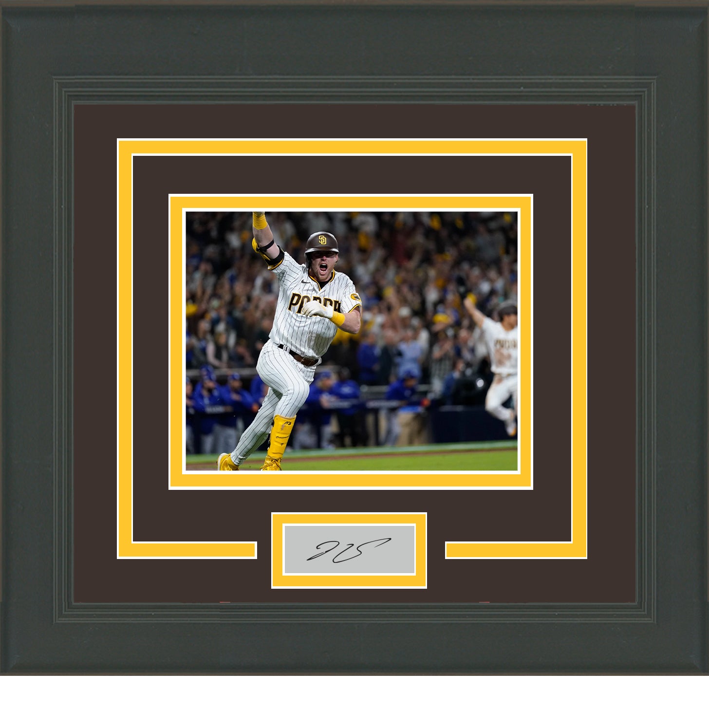 Framed Jake Cronenworth Facsimile Laser Engraved Signature Auto San Diego Padres 11x14 Baseball Photo