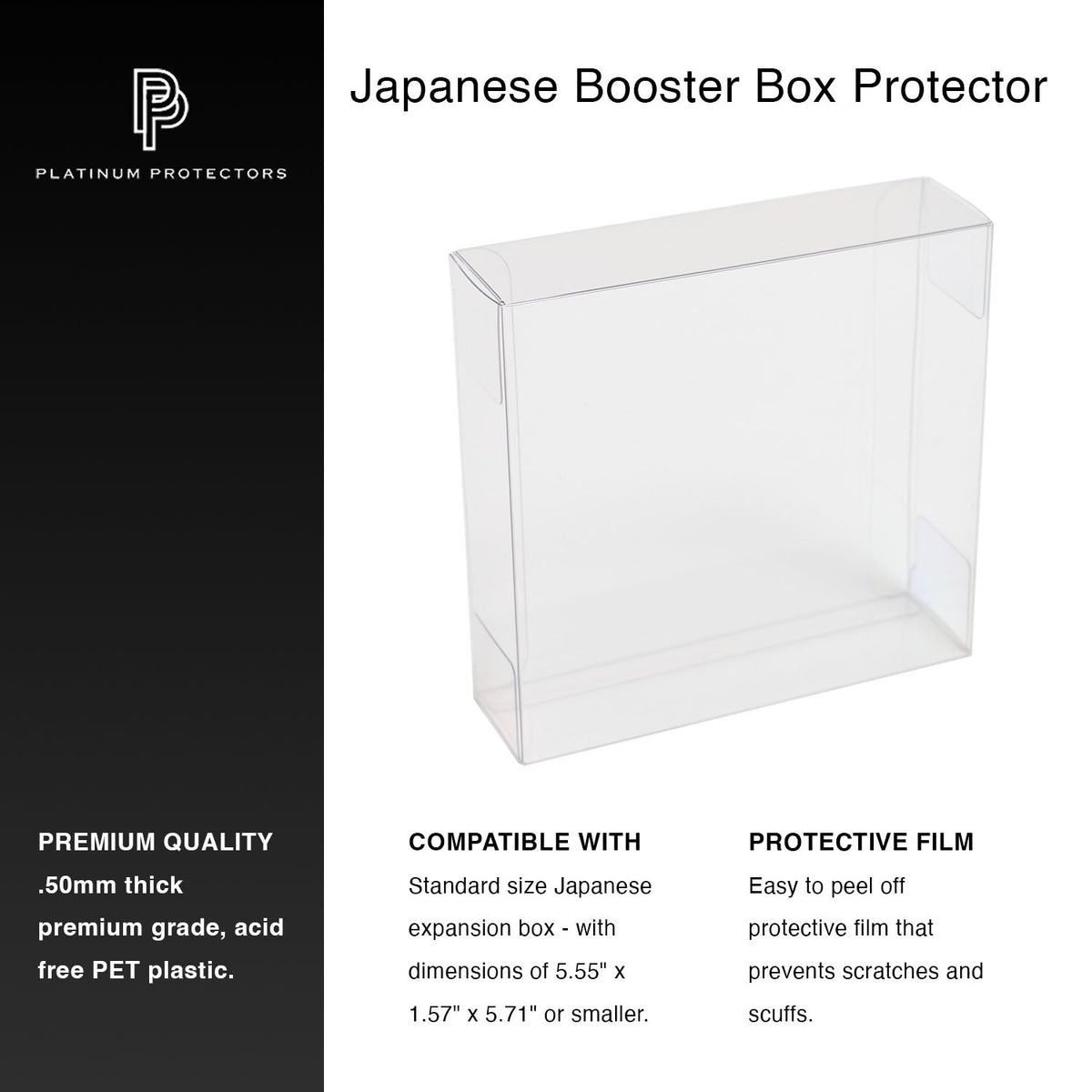 Pokémon Japanese Booster Expansion Box Protector