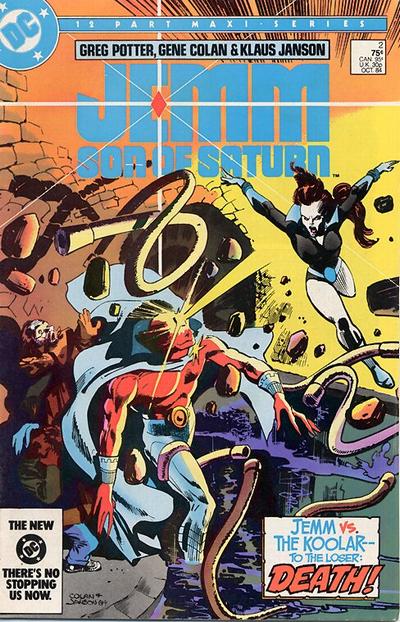 Jemm Son of Saturn 2 DC 1984 Mini Series