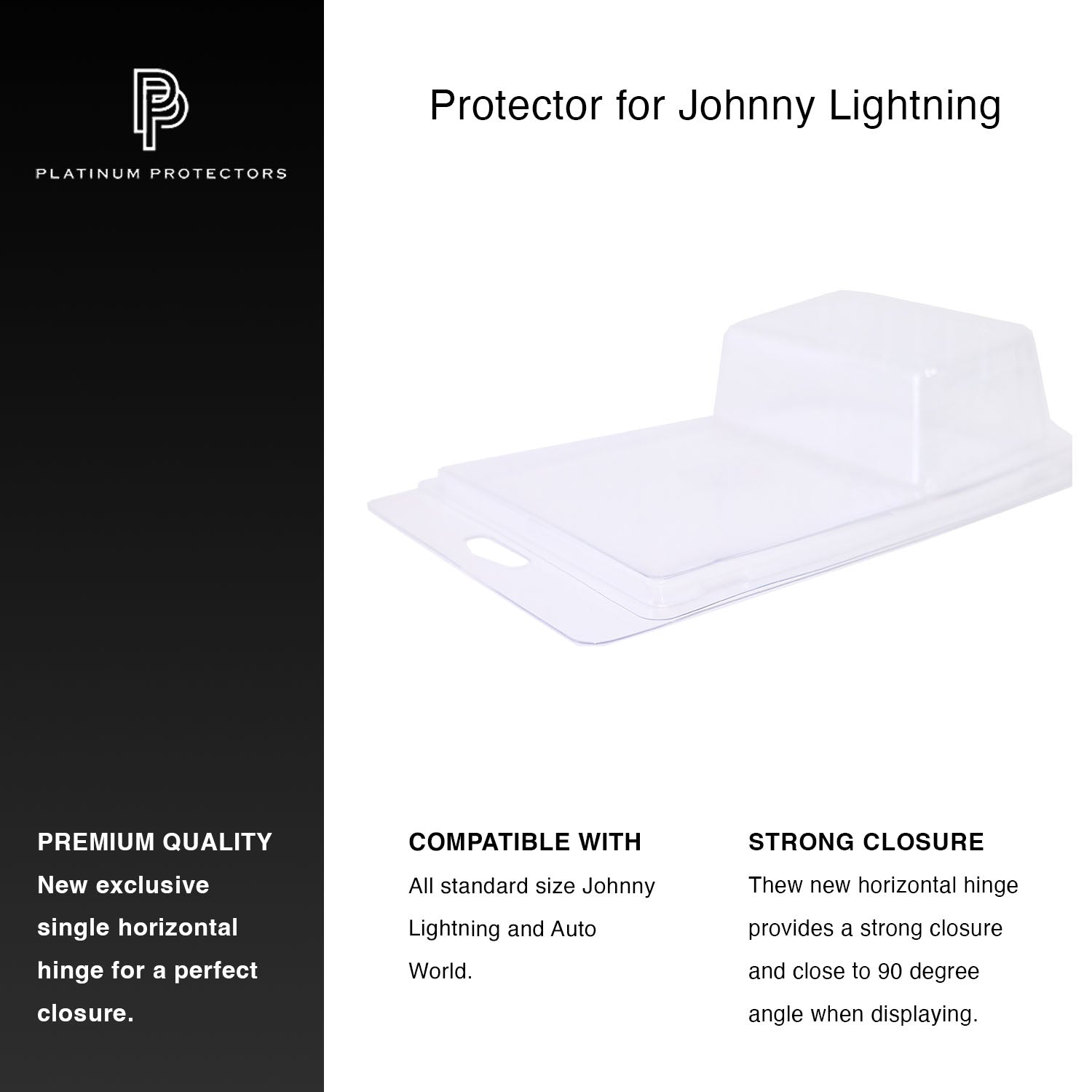 Platinum Protectors for Johnny Lightning and Auto World Die Cast Cars