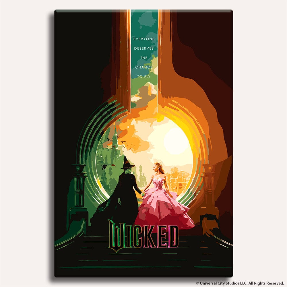 Wicked: Journey to the Emerald City - Paint By Numbers Kit
