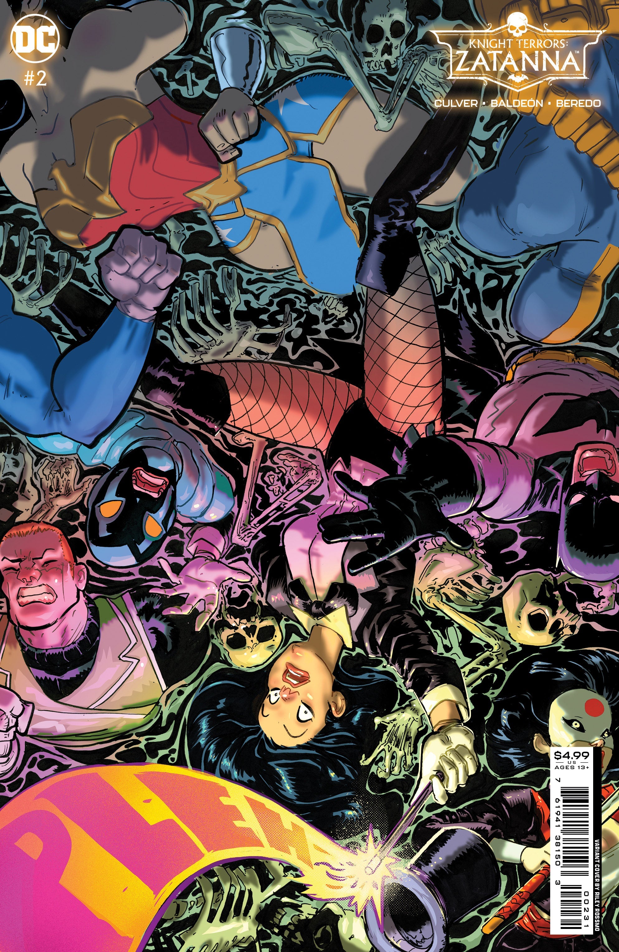 Knight Terrors Zatanna #2 (Of 2) C Riley Rossmo Card Stock Variant (08/08/2023) Dc
