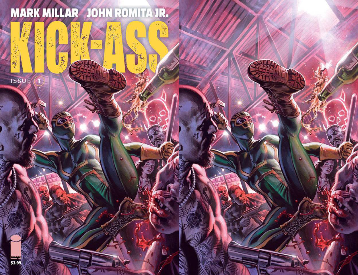 Kick-Ass 1 Image 2018 Felipe Massafera Color + Virgin Variant