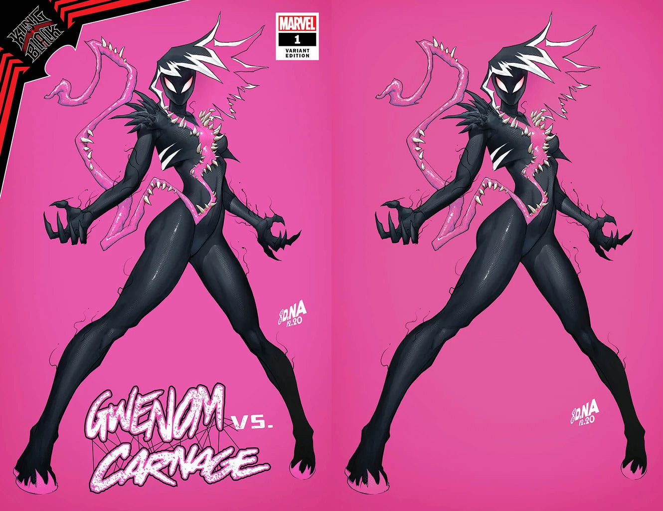 King In Black Gwenom Vs Carnage #1 (Of 3) David Nakayama Gwen Stacy Variant (01/13/2021) Marvel