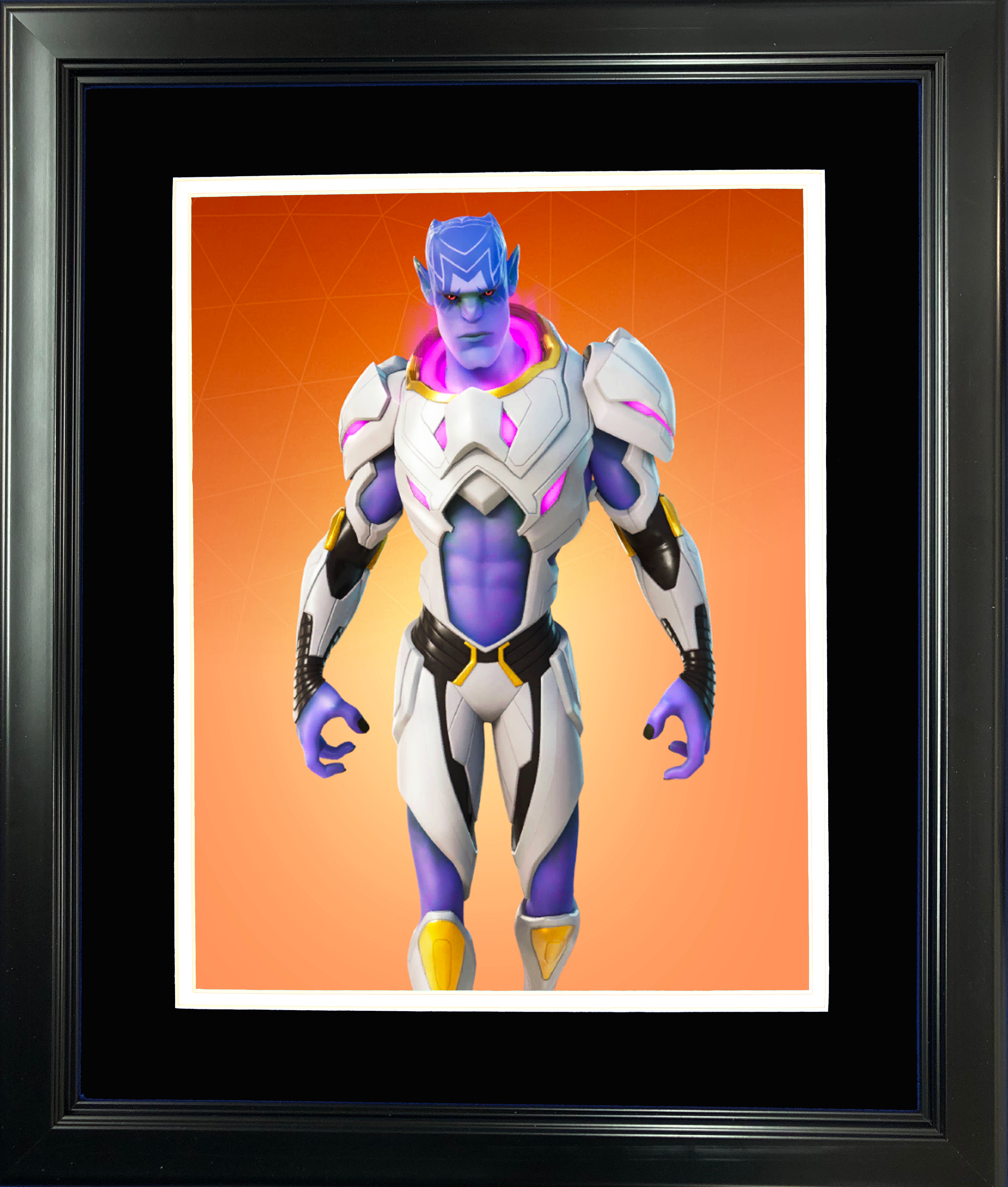 Framed Kymera Legendary Fortnite Skin 11"x14" Video Game Photo