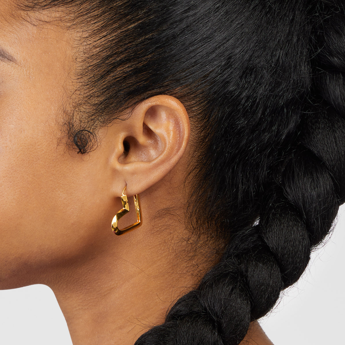 League of Legends X RockLove KDA Ahri Heart Hoop Earrings