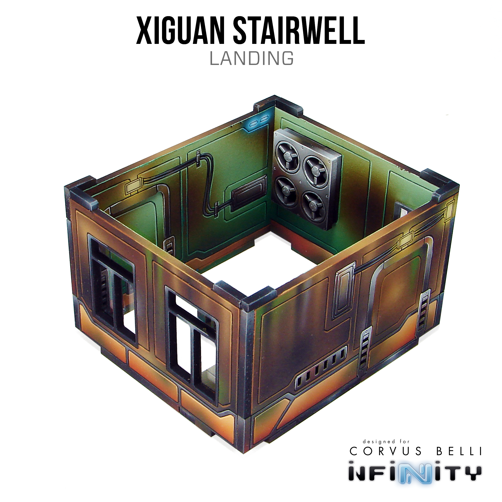 Xiguan Components - Stairwell