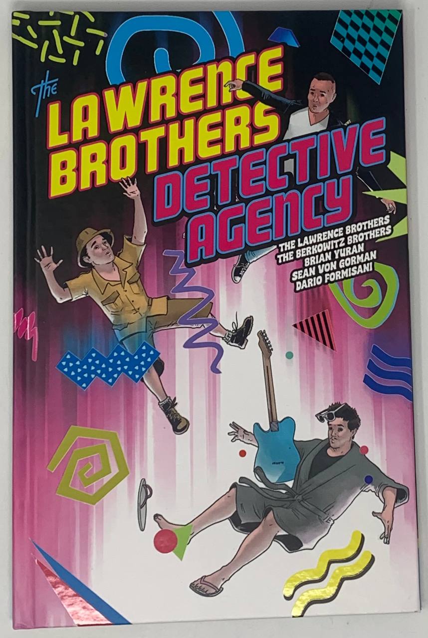 Lawrence Brothers Detective Agency Hc SIGNED 3x Joey Lawrence Matthew Andrew (10/07/2026) Z2