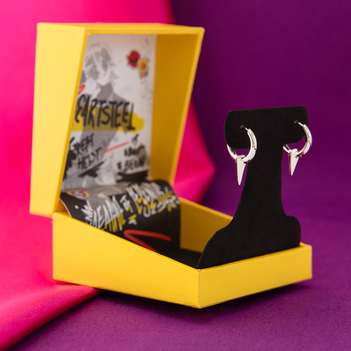 League of Legends X RockLove HEARTSTEEL Earrings