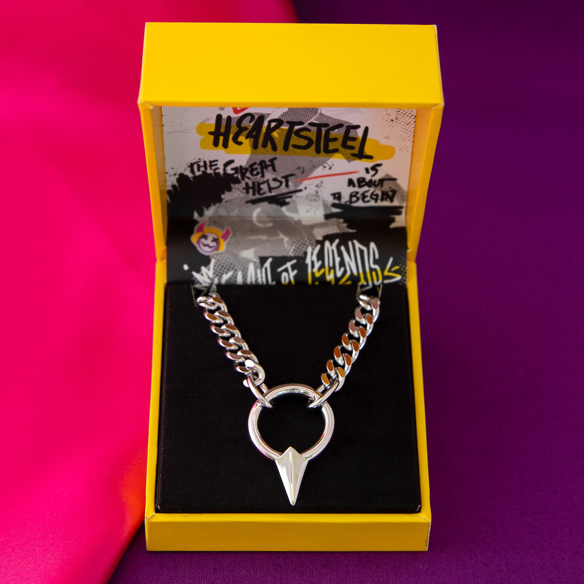 League of Legends X RockLove HEARTSTEEL Necklace