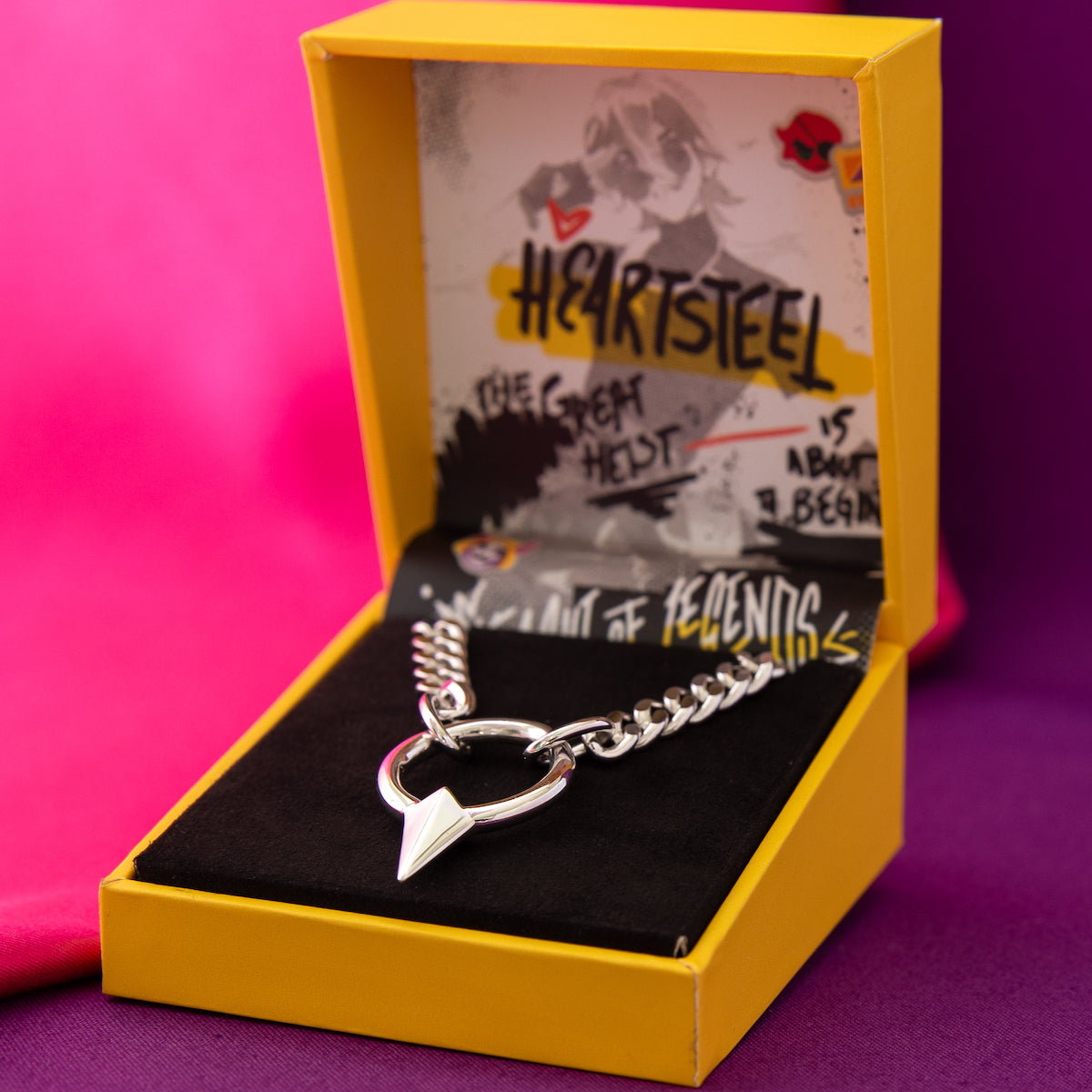 League of Legends X RockLove HEARTSTEEL Necklace