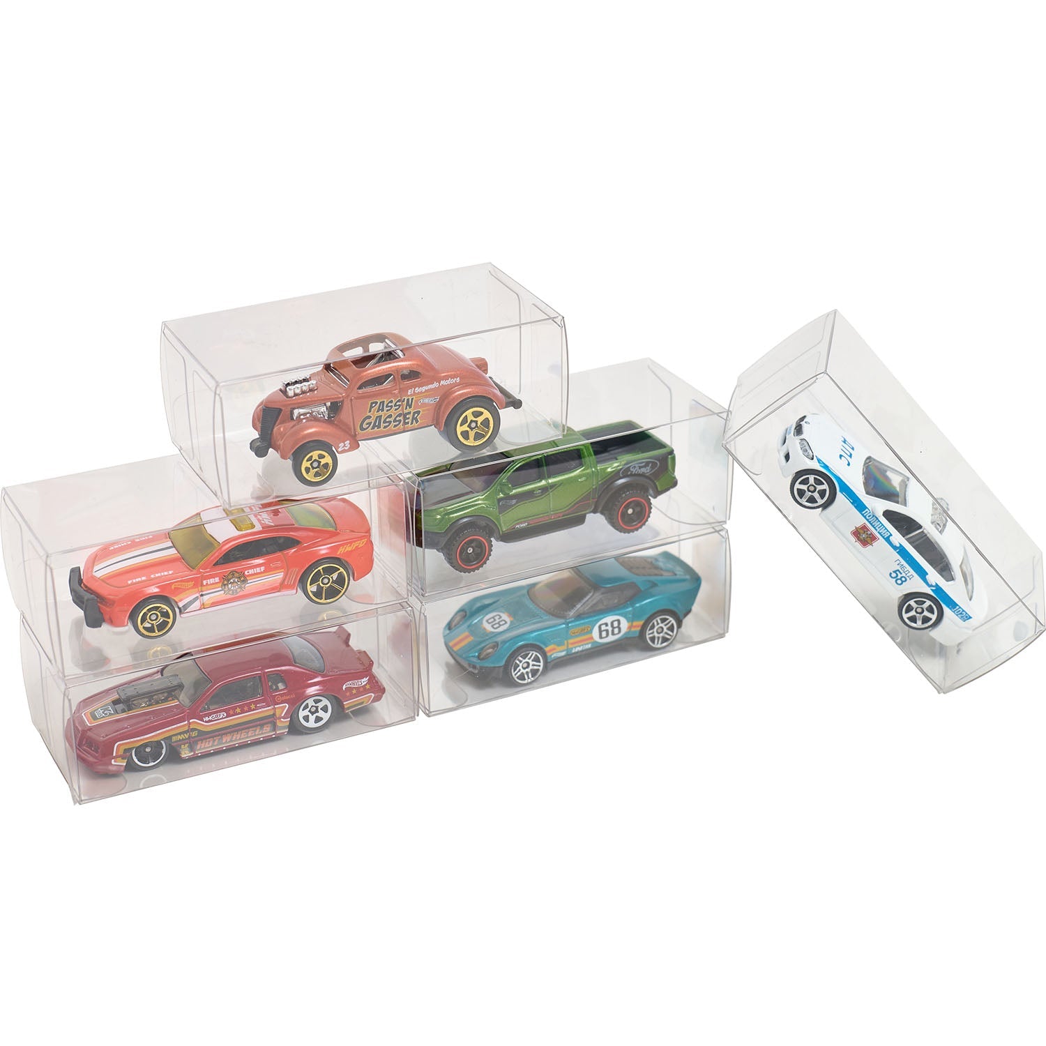 Platinum Protectors for Hot Wheels & Matchbox Loose Cars - UV & Scratch-Resistant