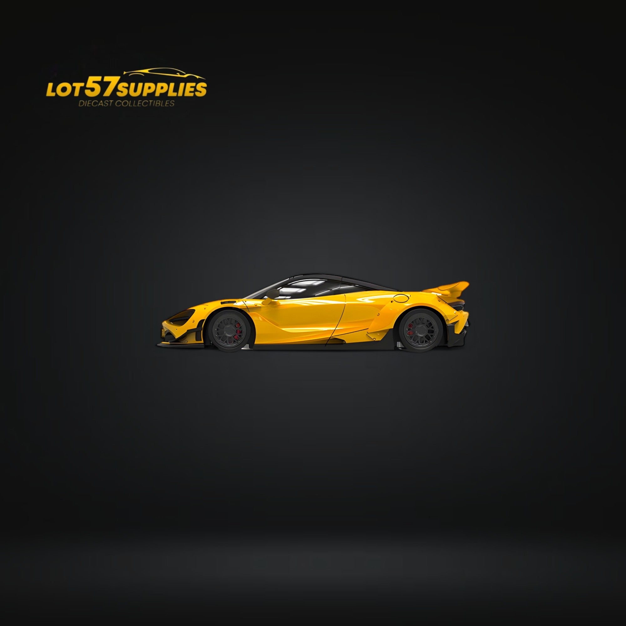 (Pre-Order) SUPCAR McLaren 720S - Yellow 1:64