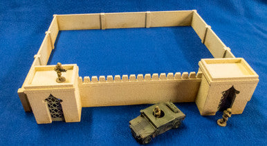 28mm Temple Walls (MDF) - 28MMDF160-2