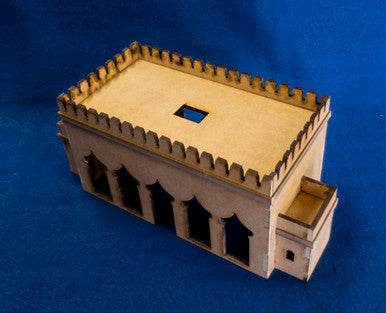 15mm Temple (MDF) - 15MMDF160-1