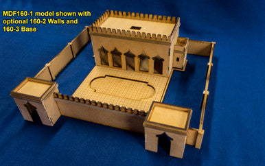 15mm Temple (MDF) - 15MMDF160-1