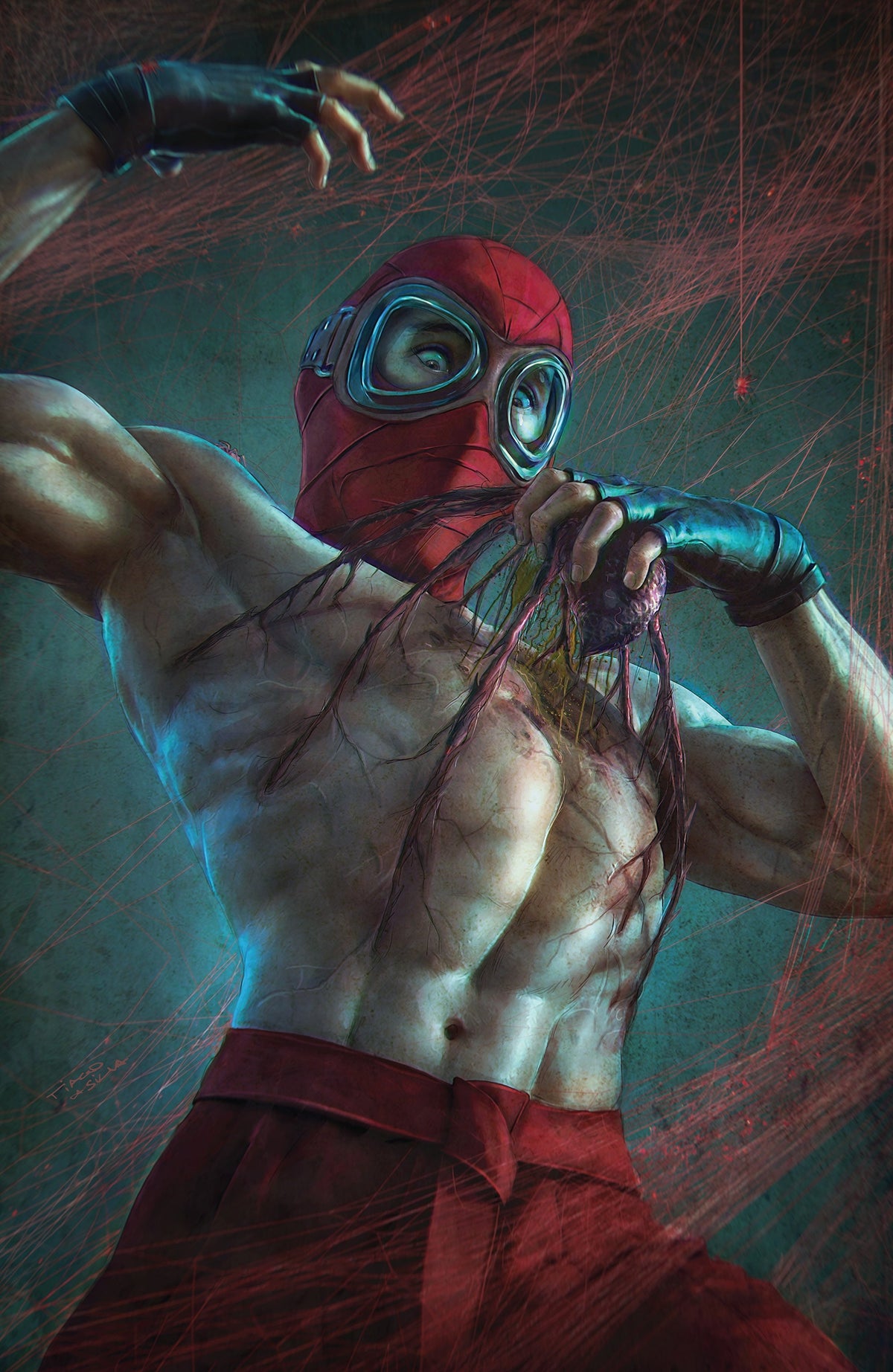Marvel Midnight Spider-Man Tiago Da Silva