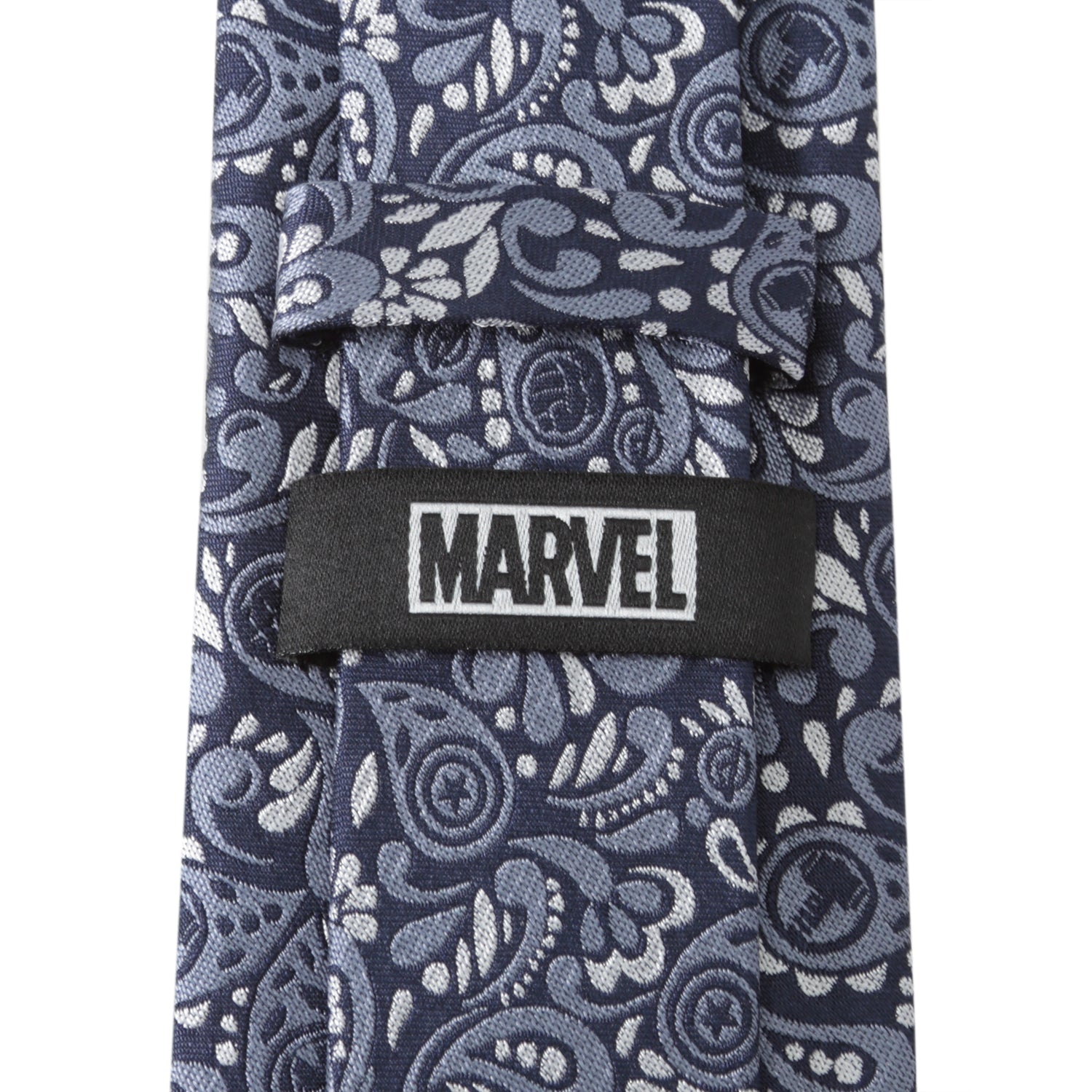 Marvel Avengers Paisley Icons Navy Men's Tie