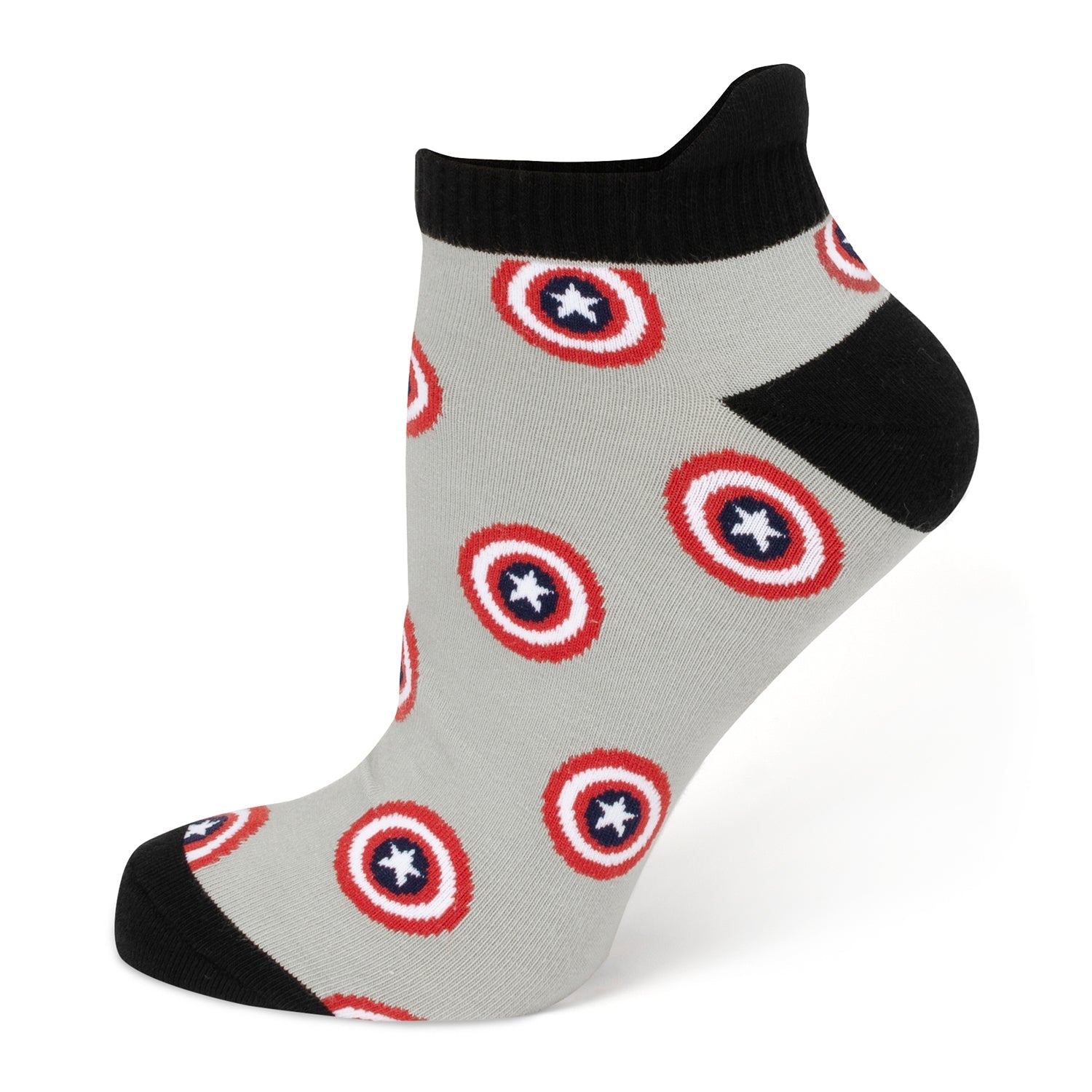 Marvel Captain America Gray Ankle Gift Set