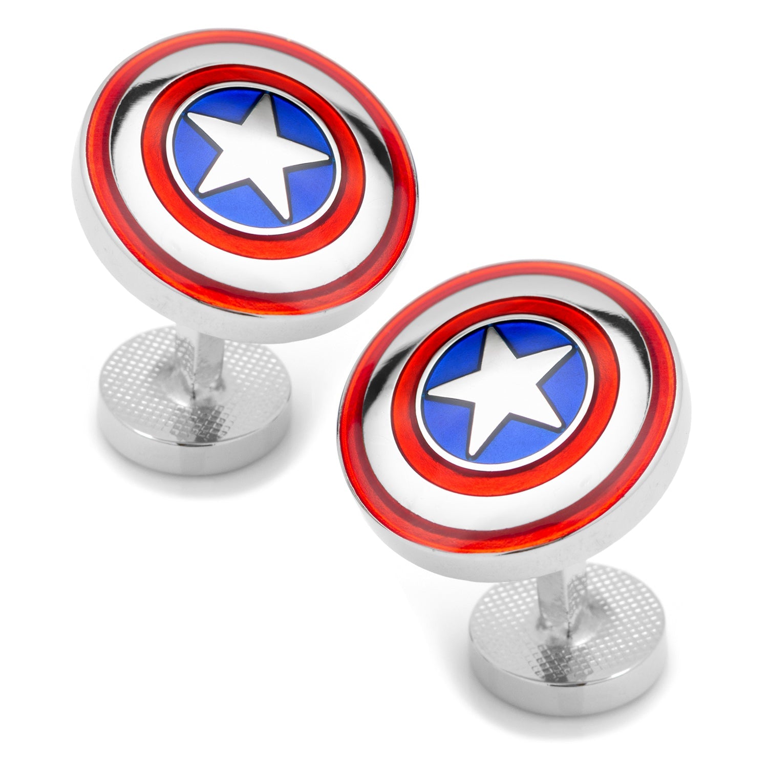 Marvel Captain America Cufflinks and Tie Bar Gift Set