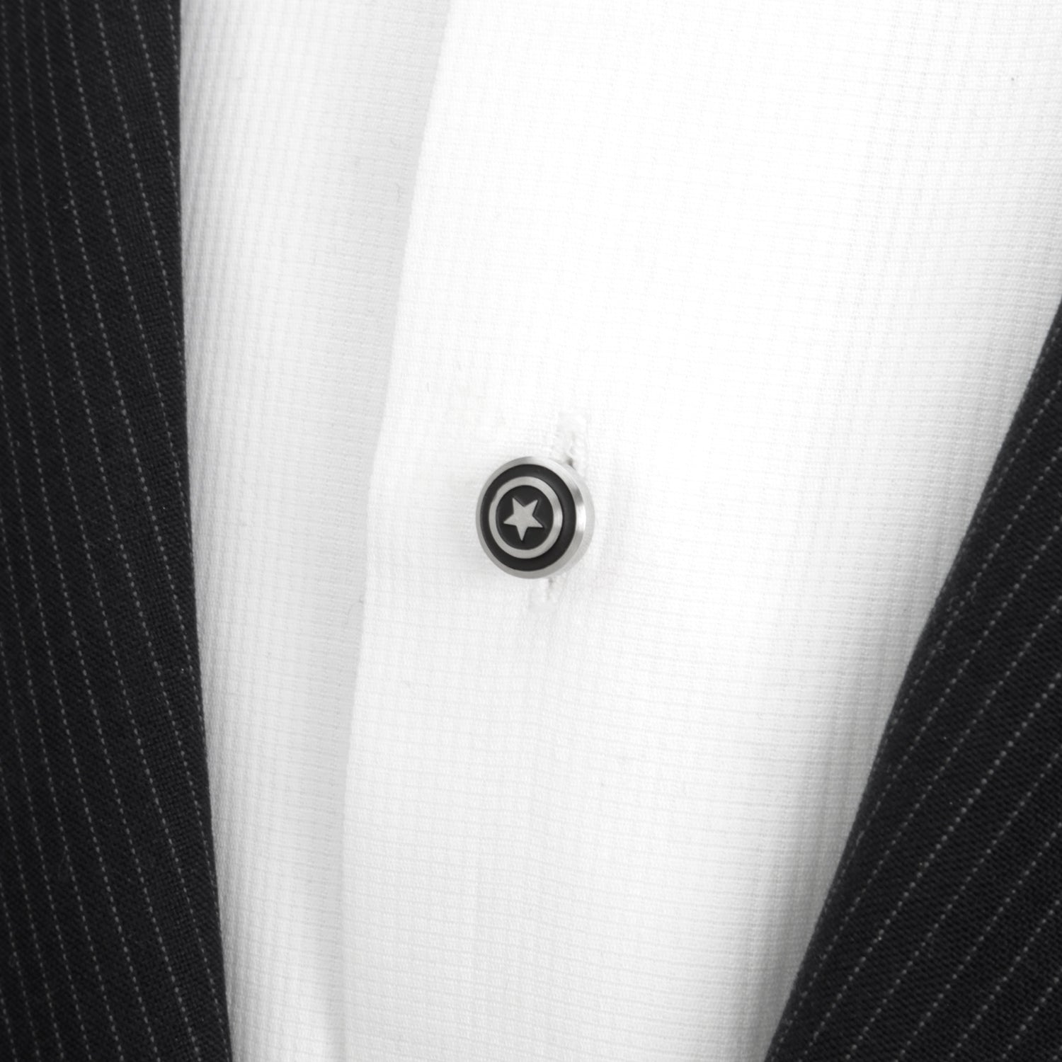 Marvel Captain America Shield Stainless Steel 5-Studs