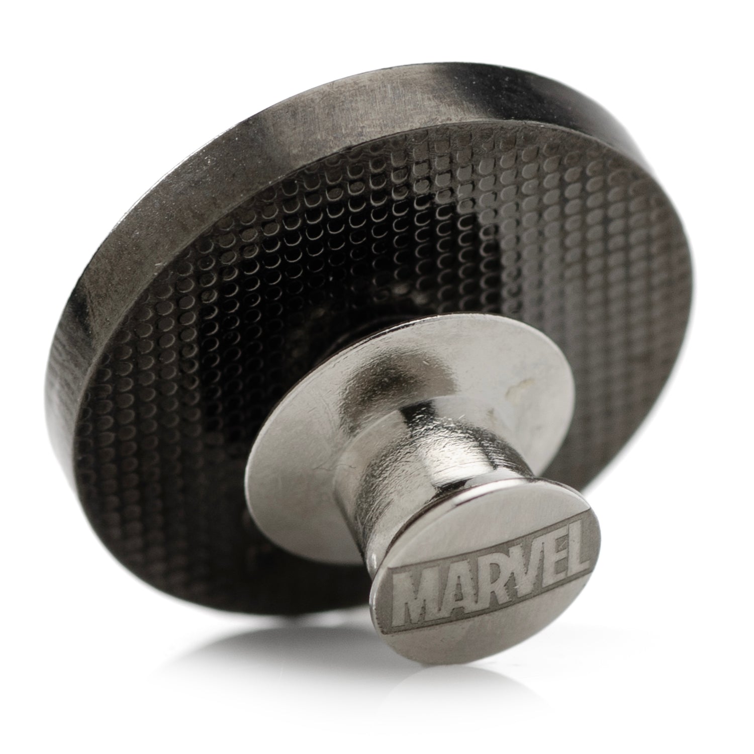 Marvel Daredevil Men’s Black Tie and Embossed Logo Lapel Pin Gift Set