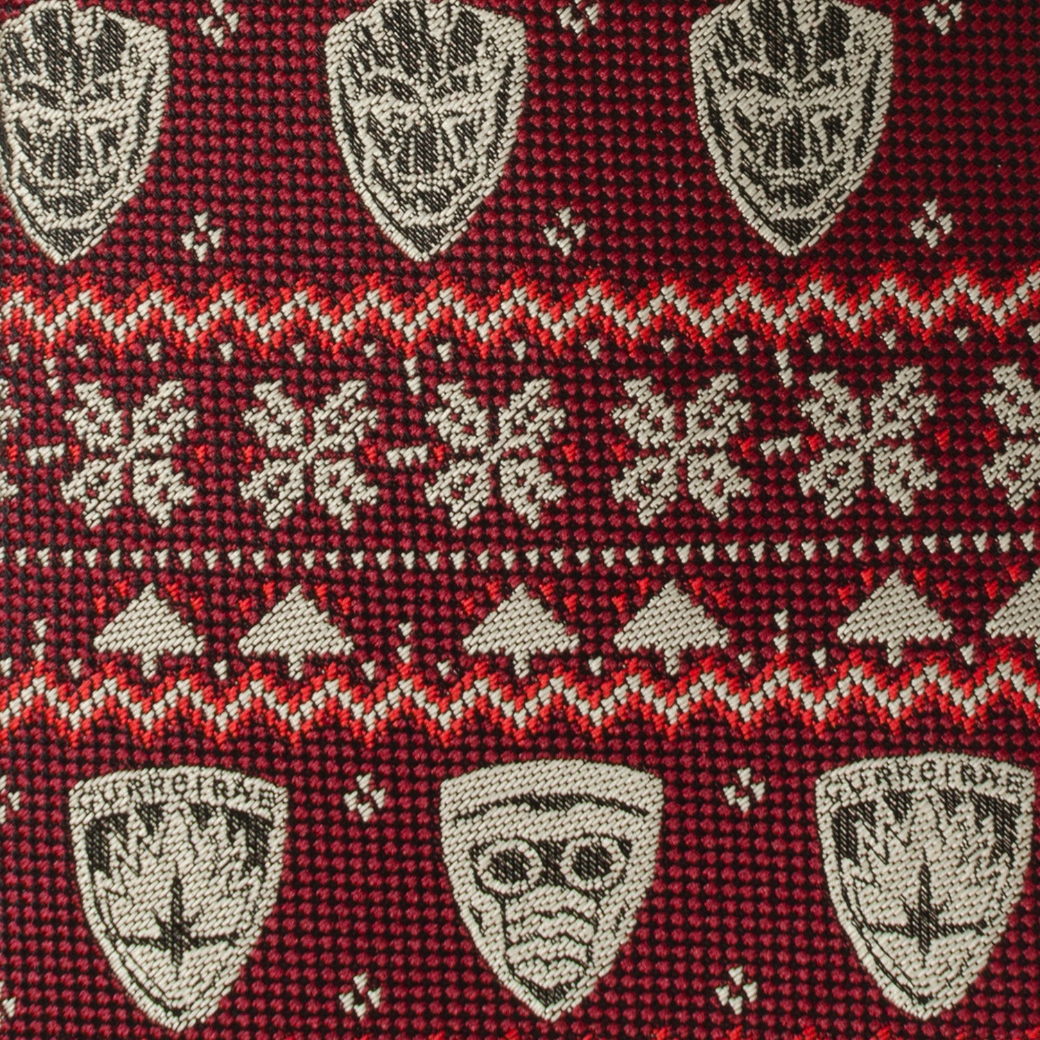 Marvel Guardians of the Galaxy Fair Isle Red Men's Tie